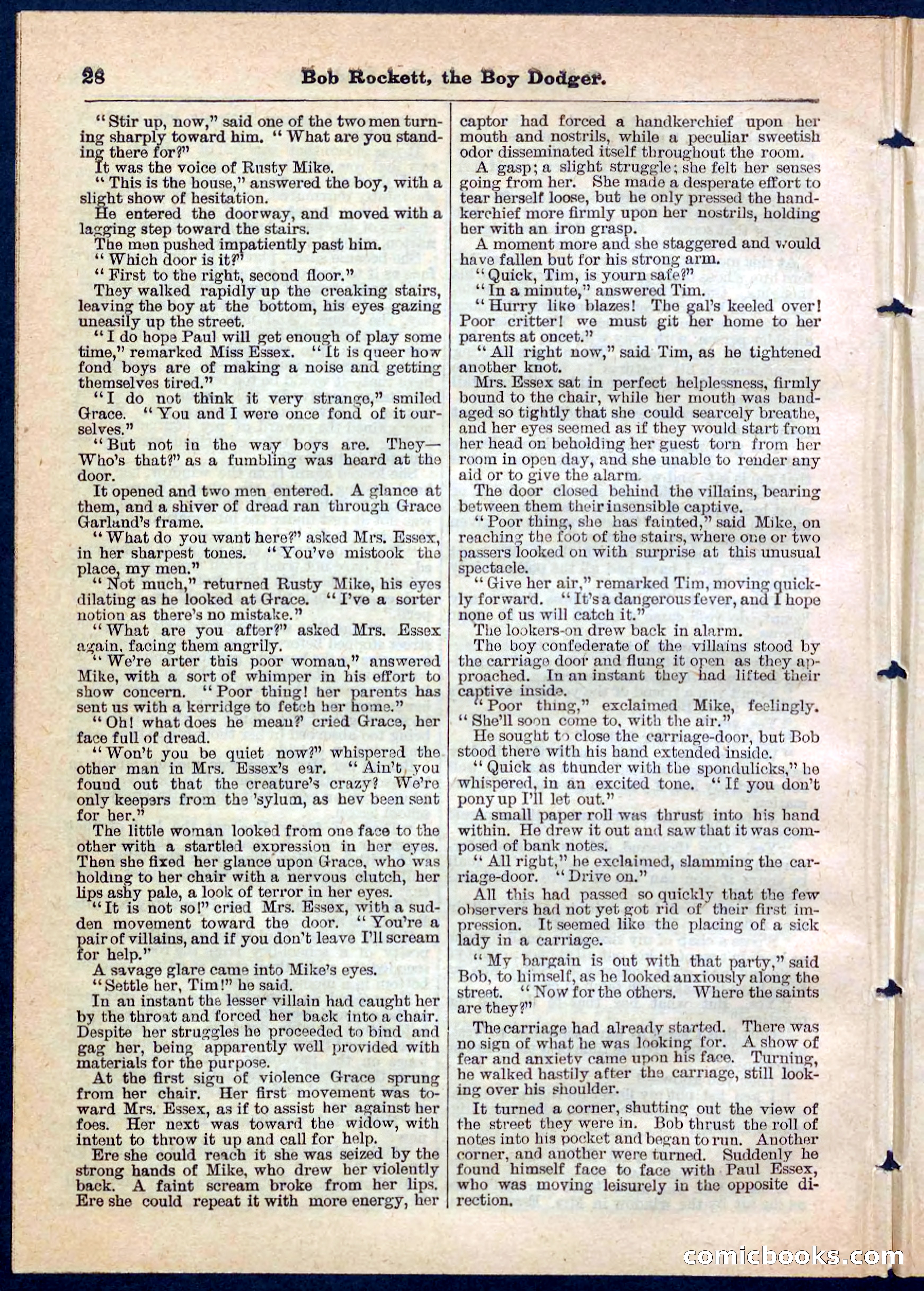 Beadle's Pocket Library, No. 138 — page 28 of 32