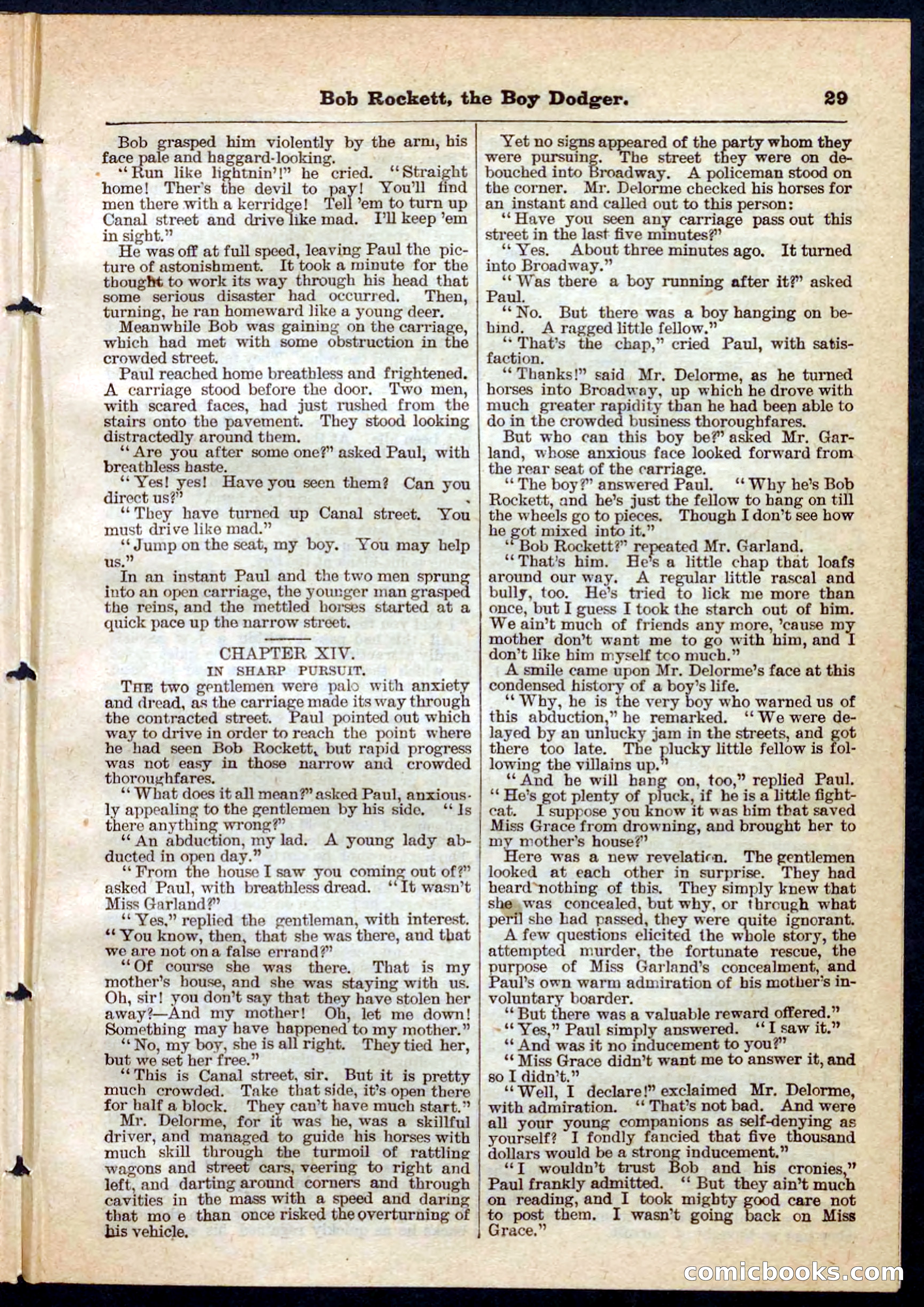 Beadle's Pocket Library, No. 138 — page 29 of 32