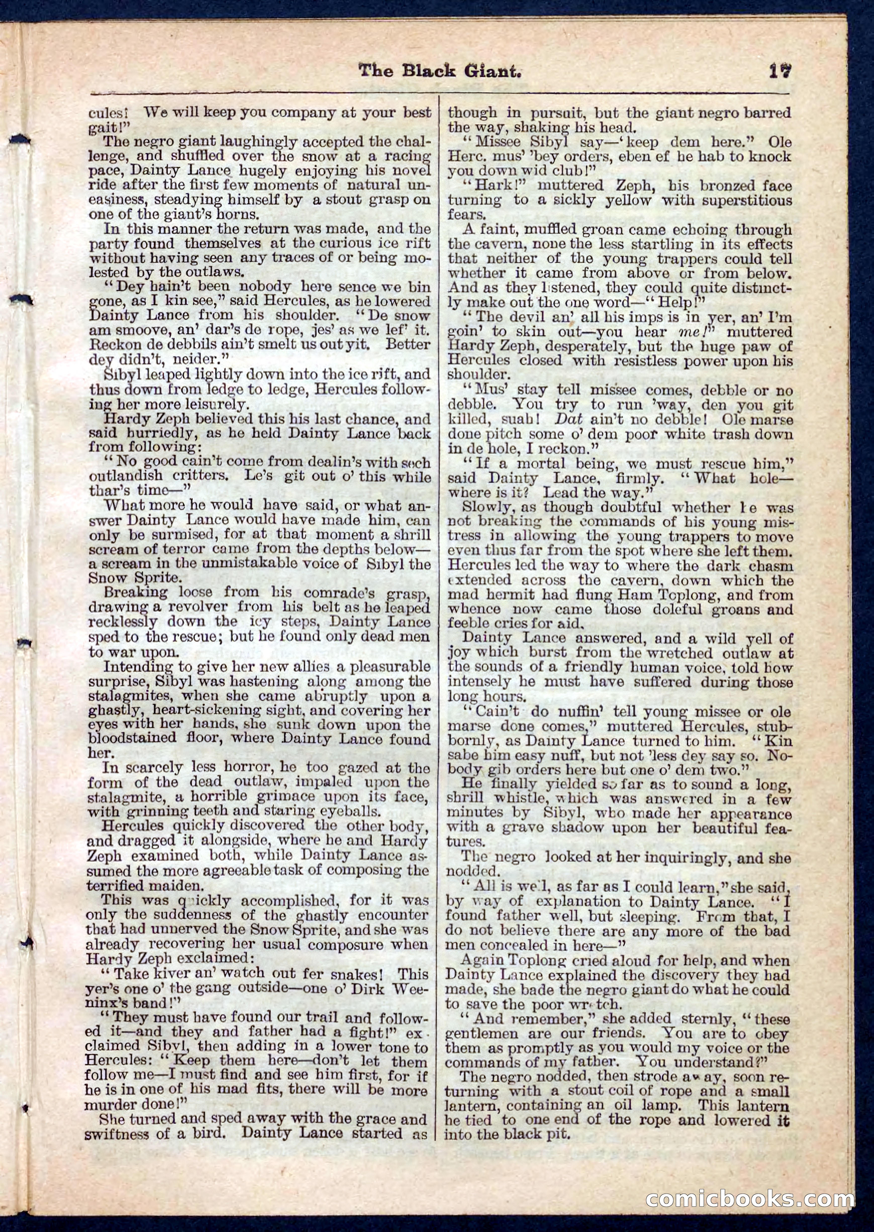 Beadle's Pocket Library No. 139 — page 17 of 32