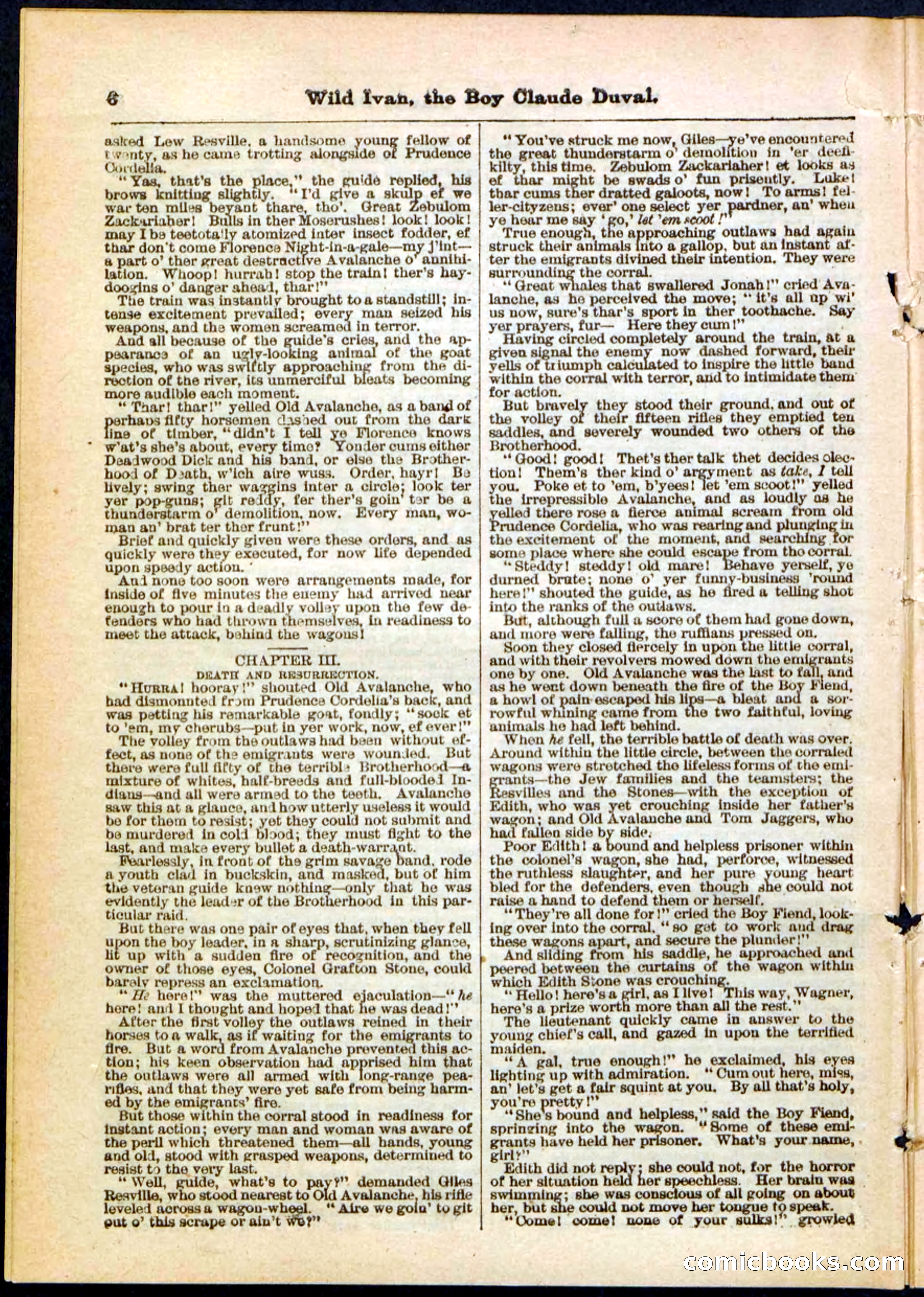 Beadle's Pocket Library, Vol. II, No. 14 — page 6 of 32