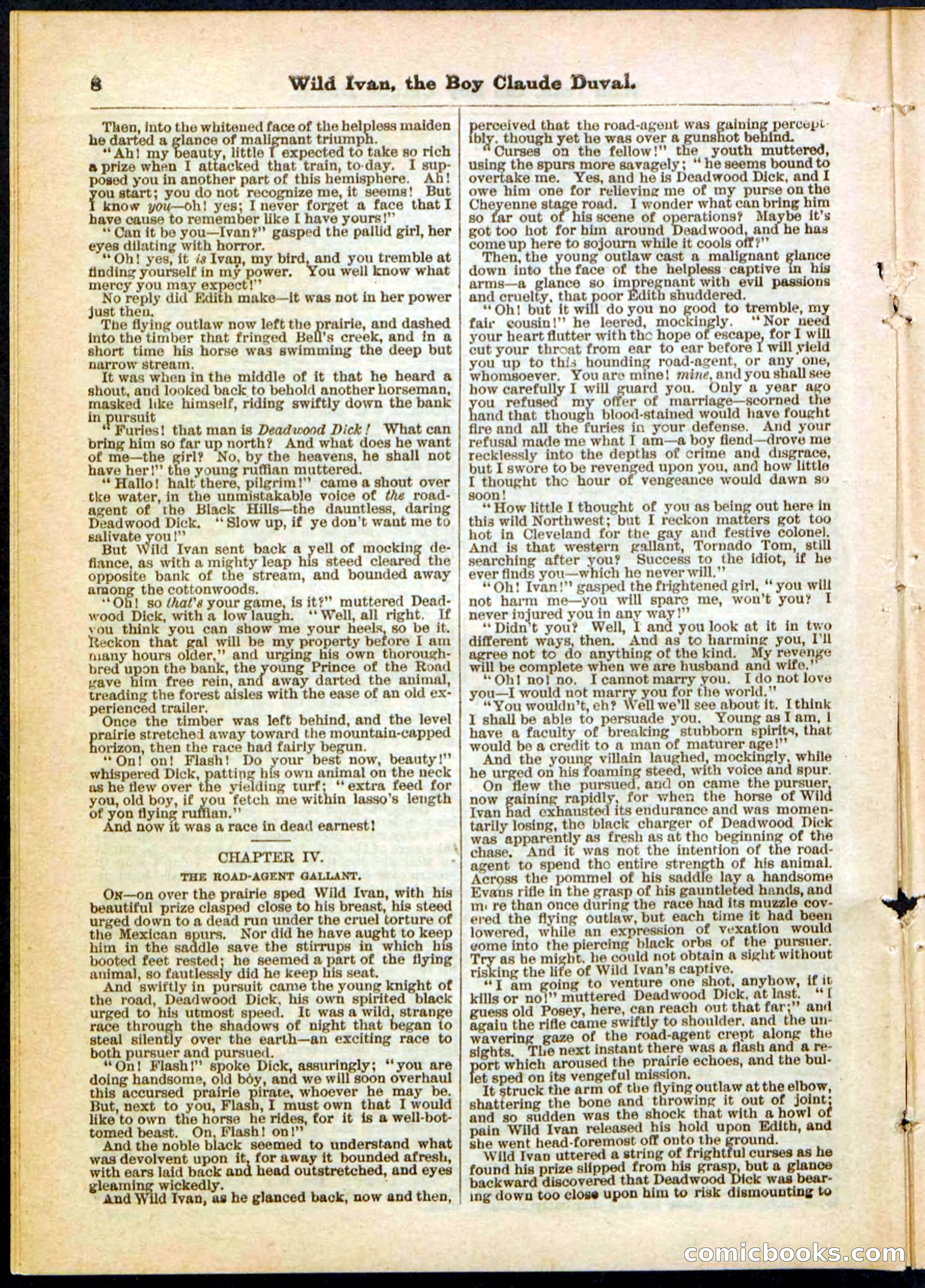 Beadle's Pocket Library, Vol. II, No. 14 — page 8 of 32