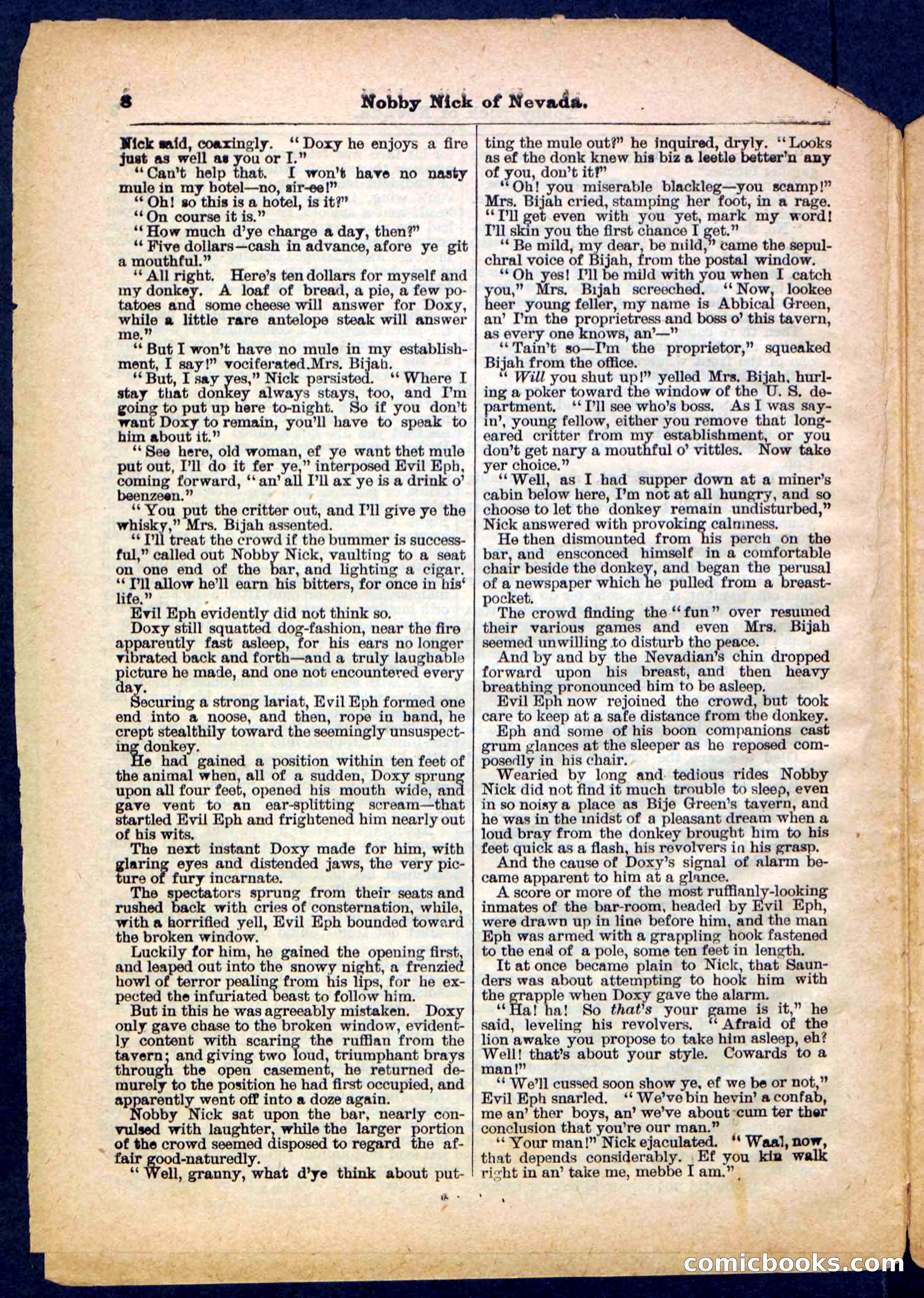 Beadle's Pocket Library No. 147 — page 8 of 32