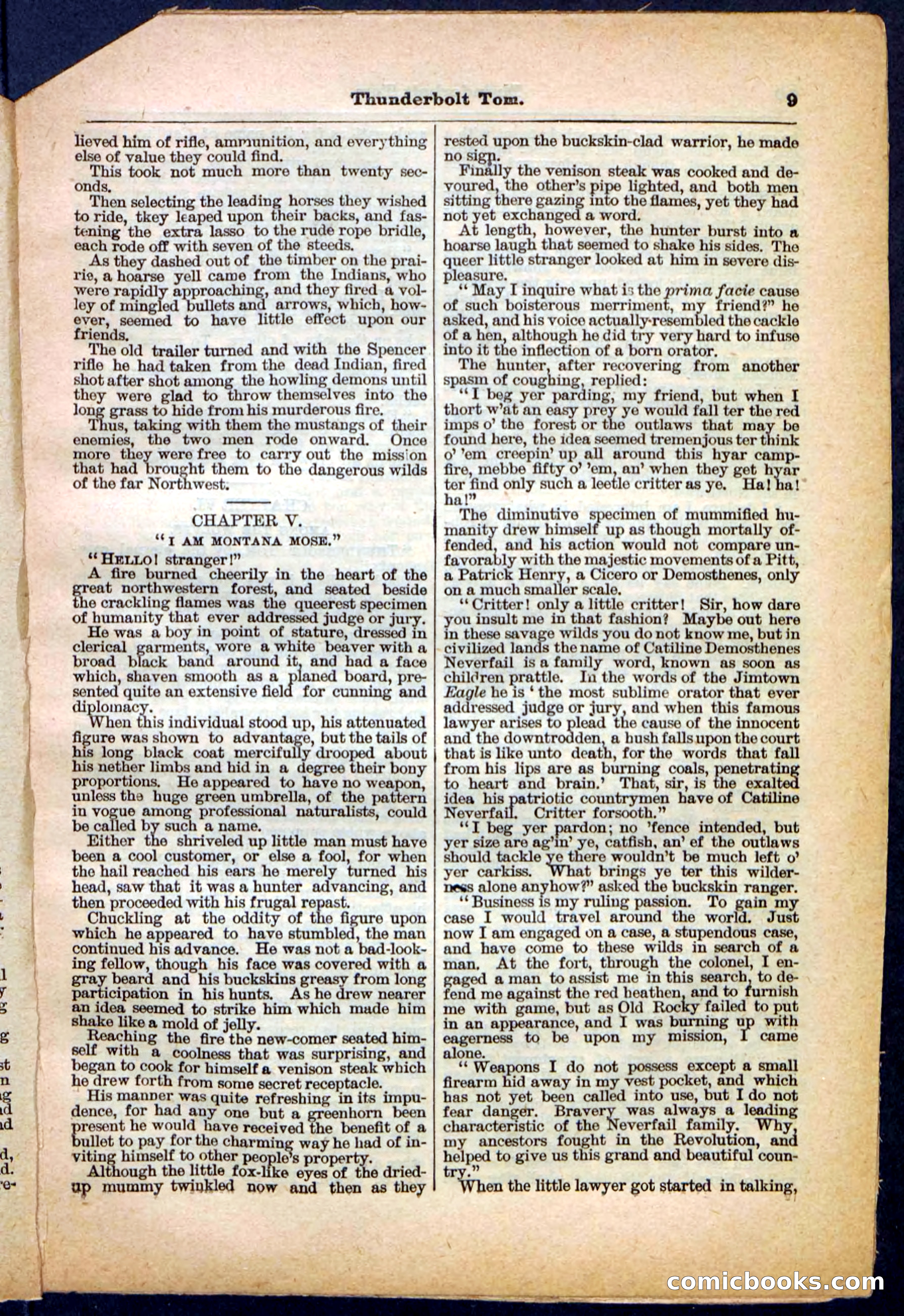 Beadle's Pocket Library No. 148 — page 9 of 32