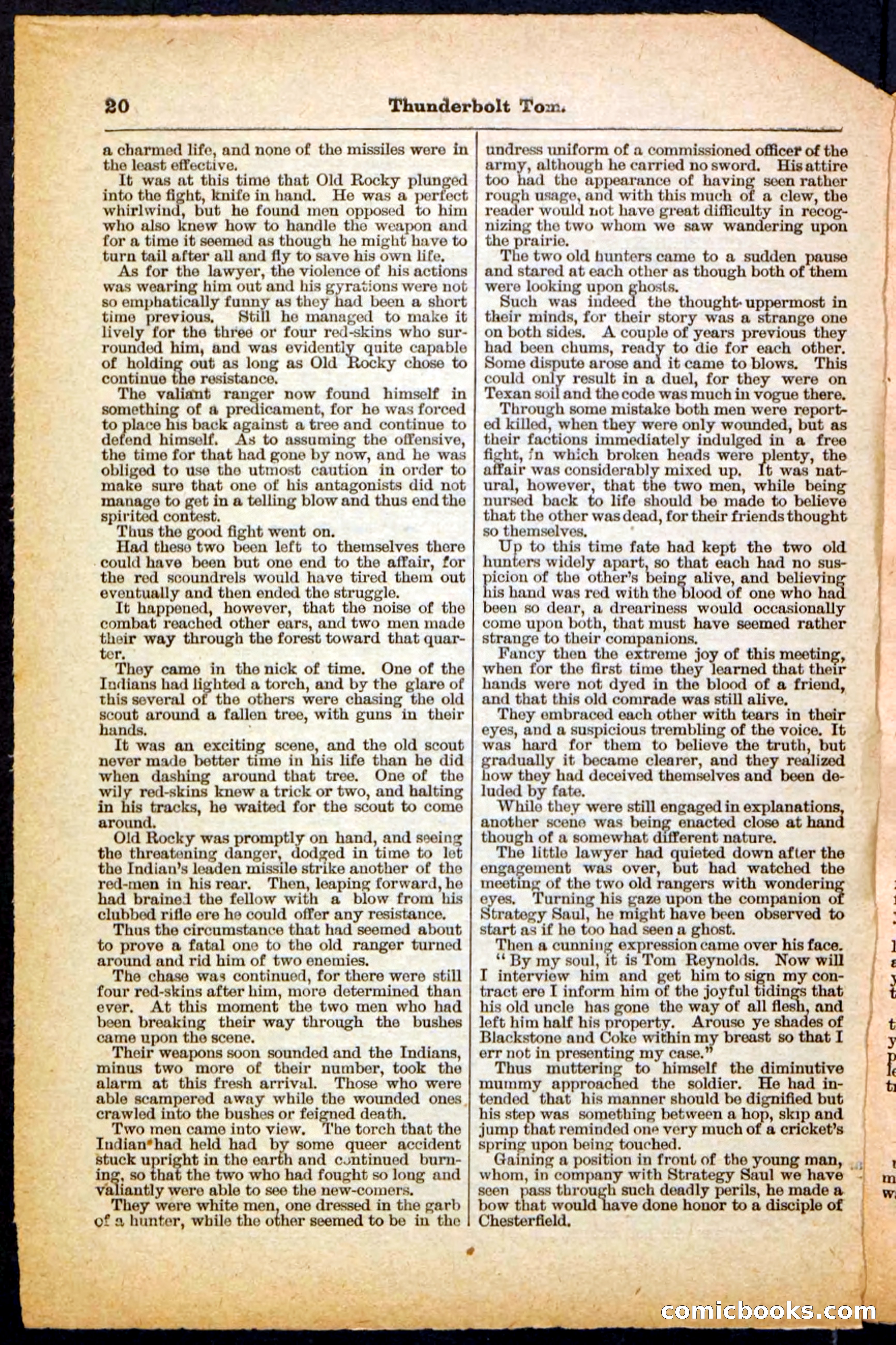 Beadle's Pocket Library No. 148 — page 20 of 32