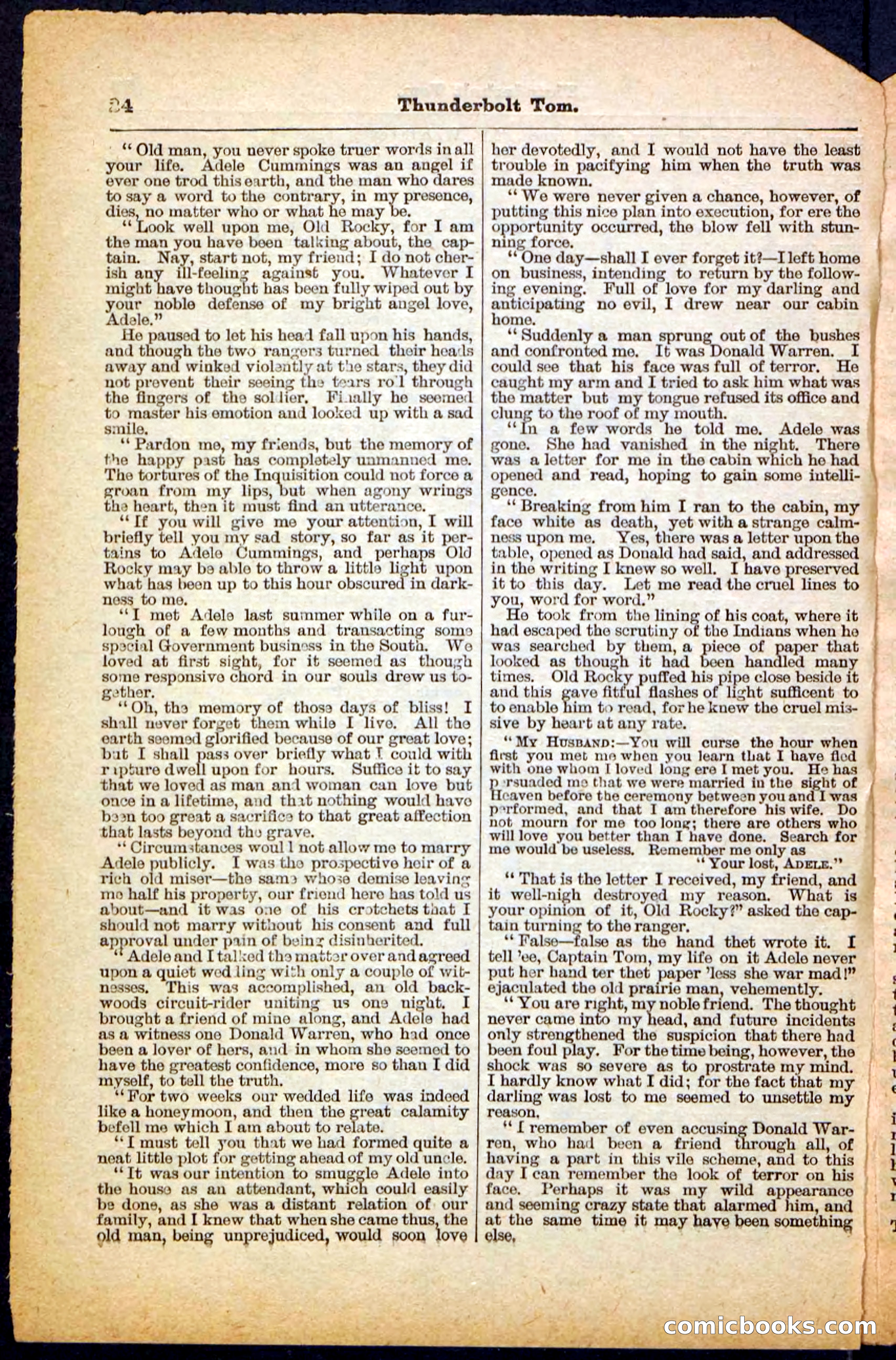 Beadle's Pocket Library No. 148 — page 24 of 32