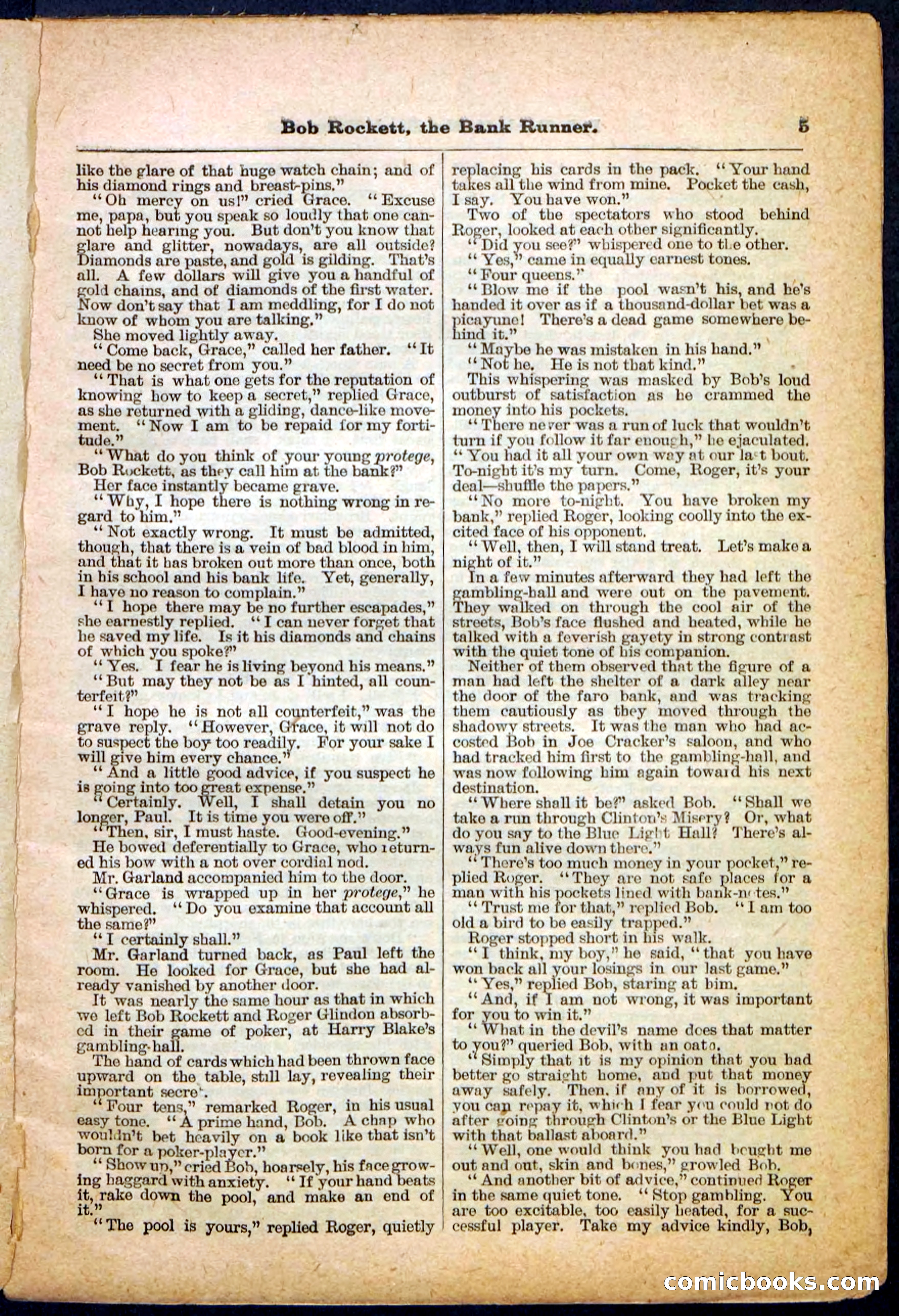 Beadle's Pocket Library No. 149 — page 5 of 32