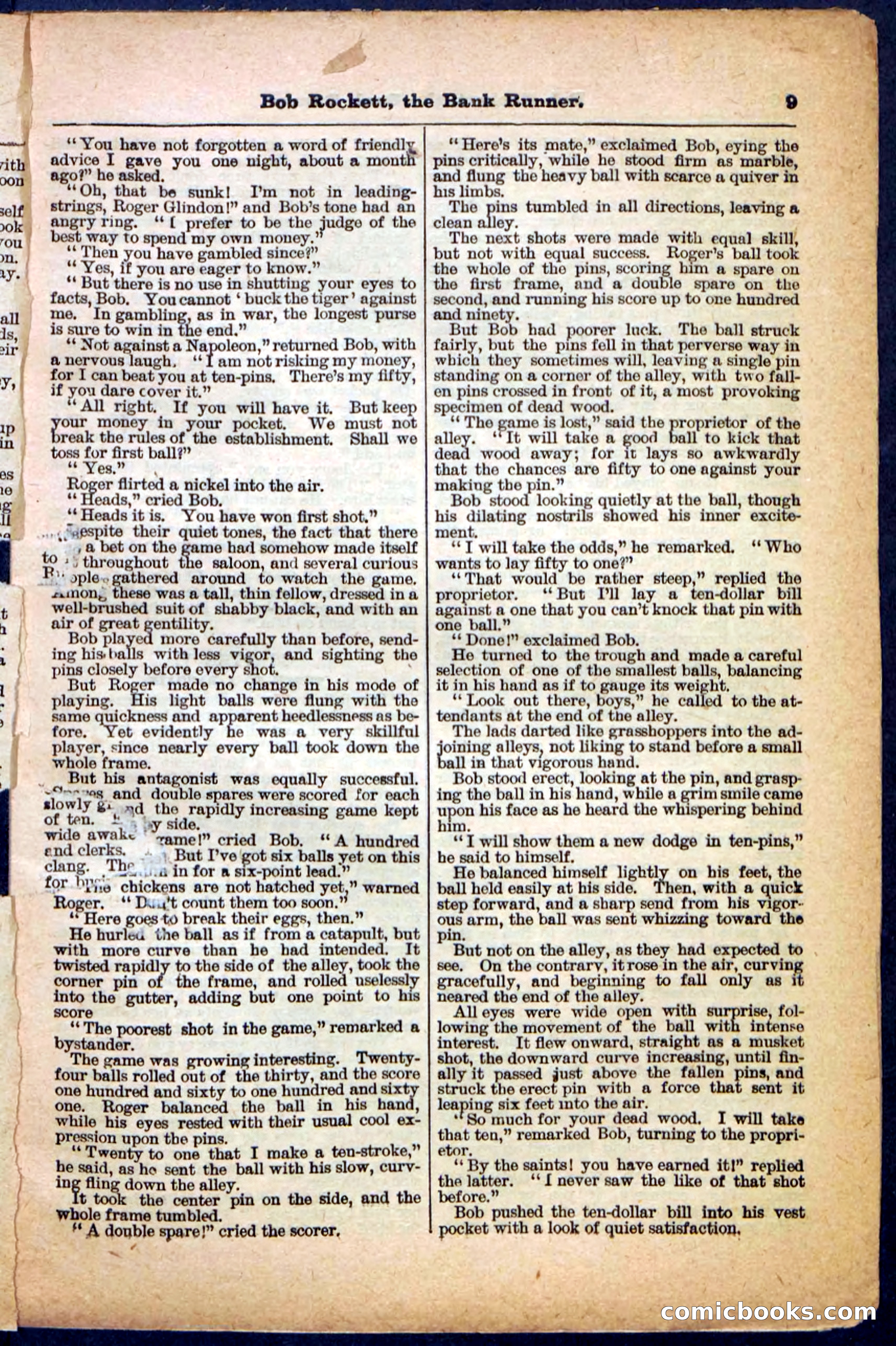 Beadle's Pocket Library No. 149 — page 9 of 32
