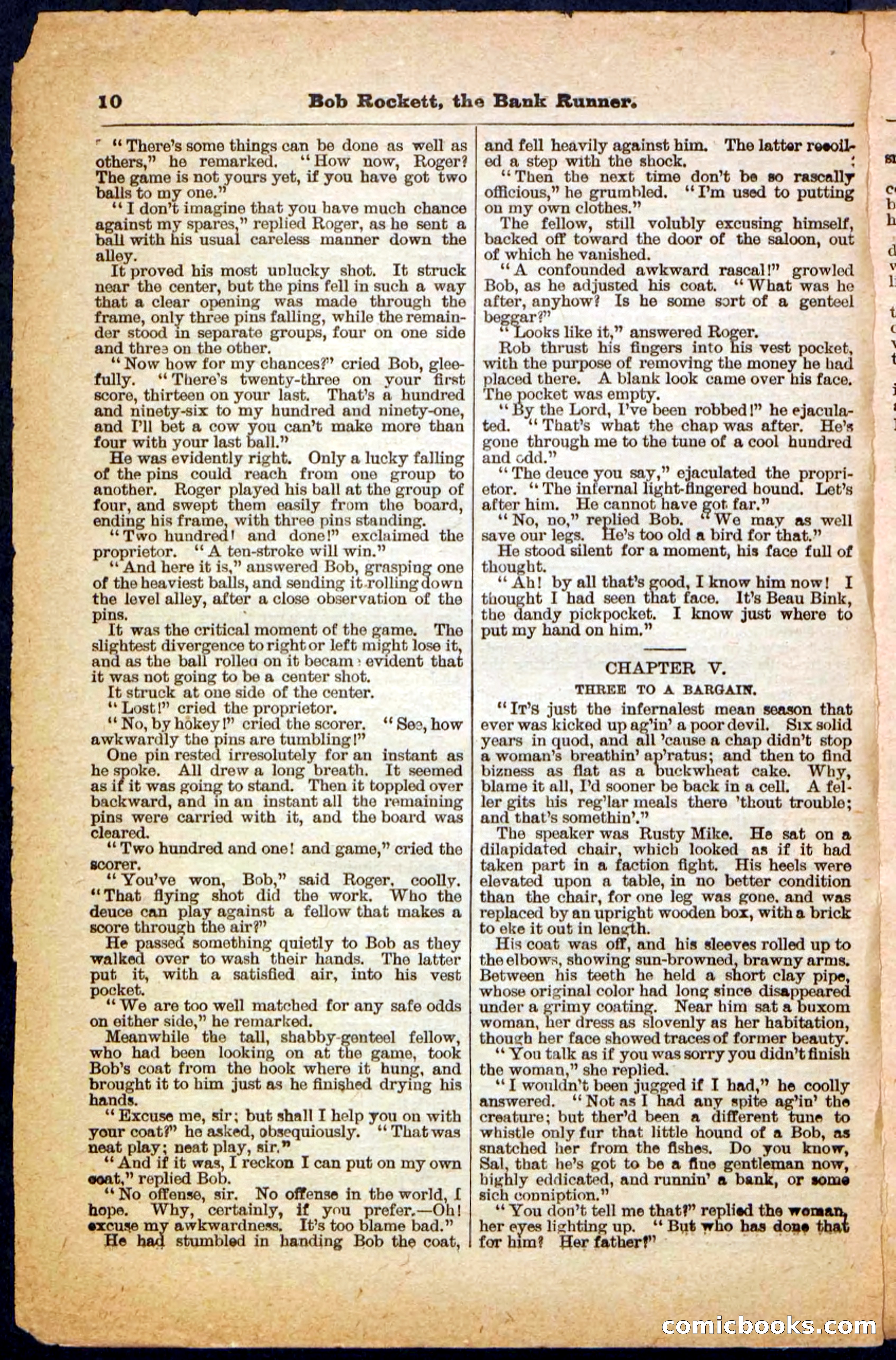Beadle's Pocket Library No. 149 — page 10 of 32