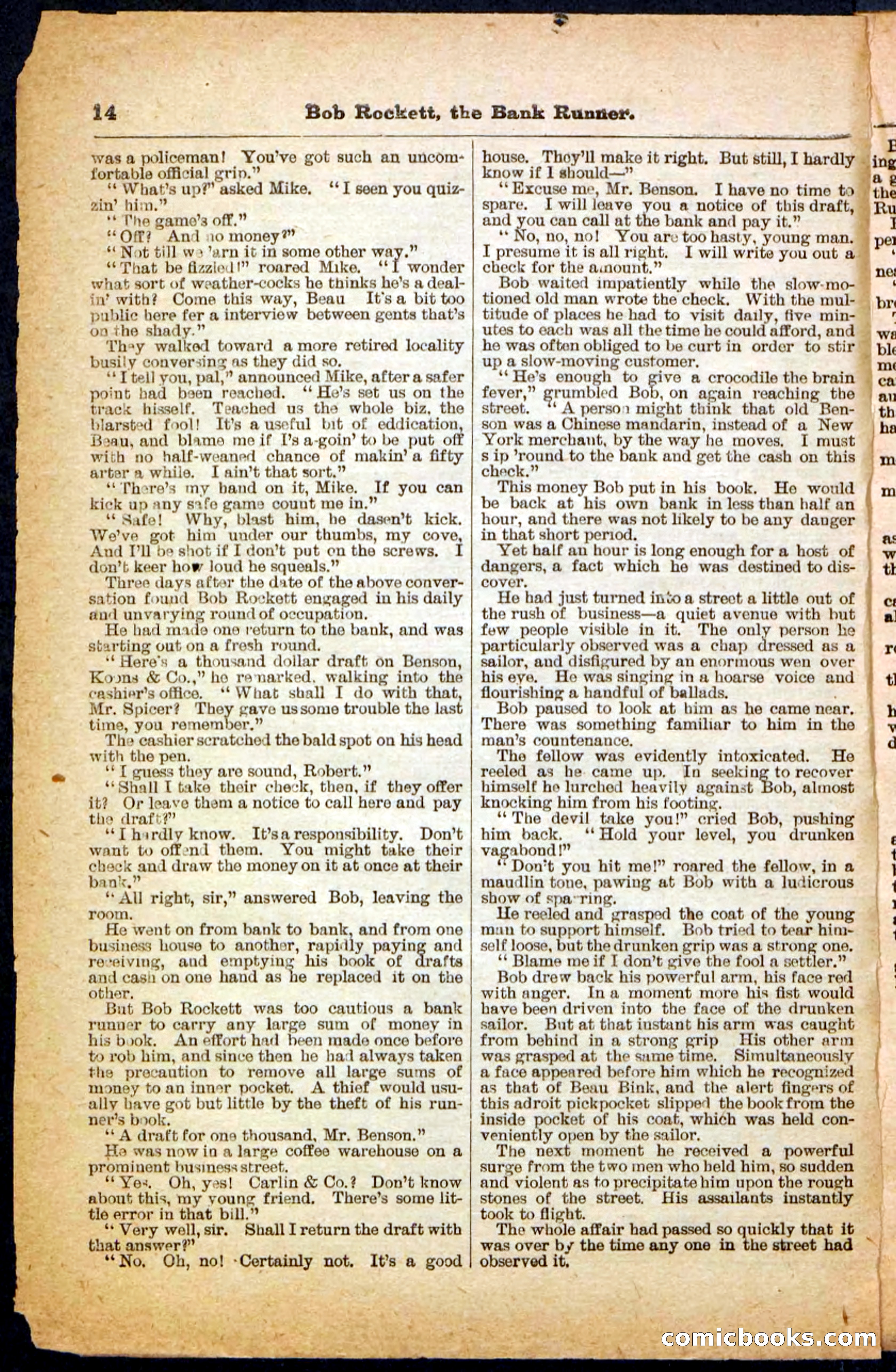 Beadle's Pocket Library No. 149 — page 14 of 32