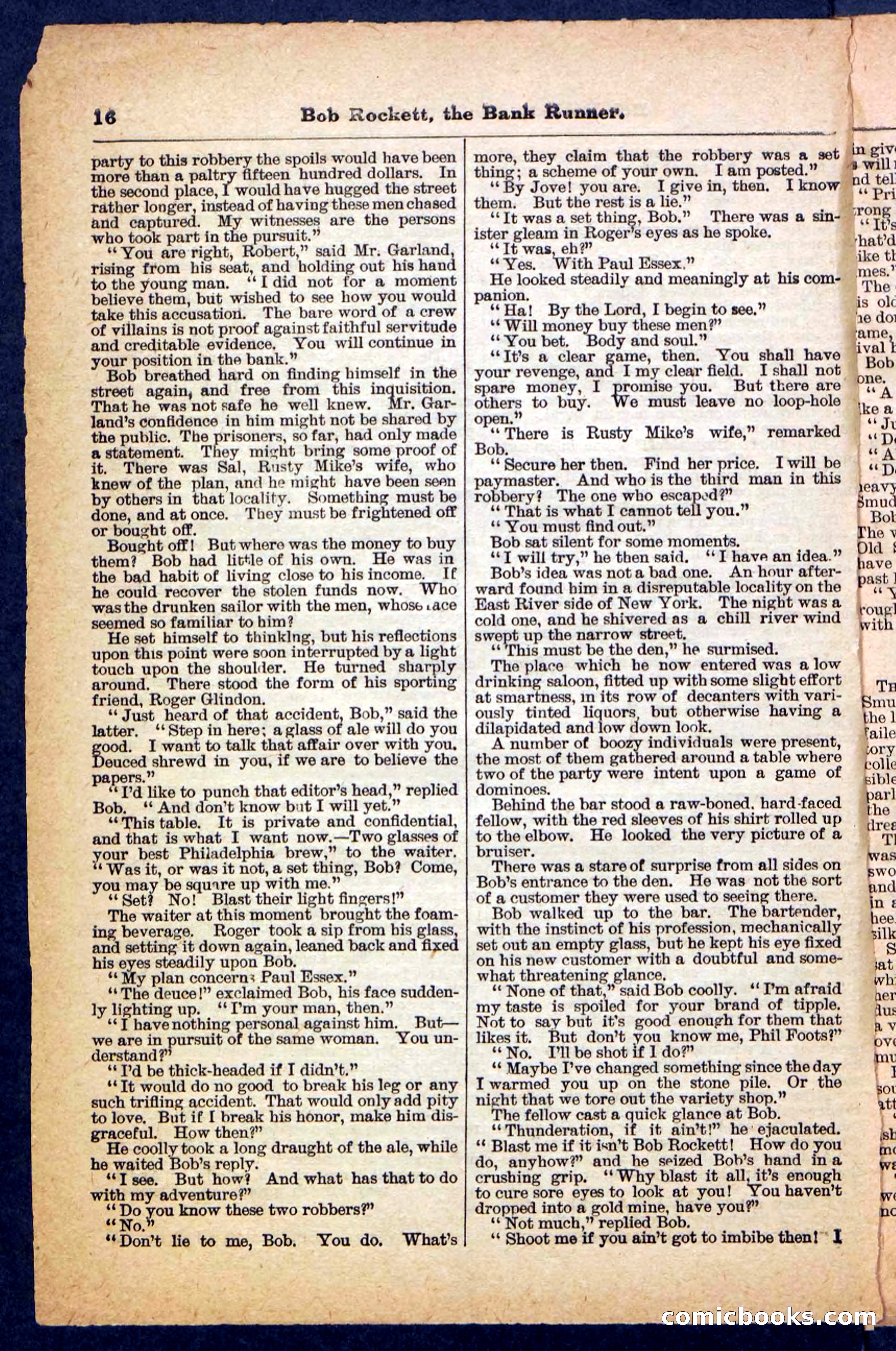 Beadle's Pocket Library No. 149 — page 16 of 32