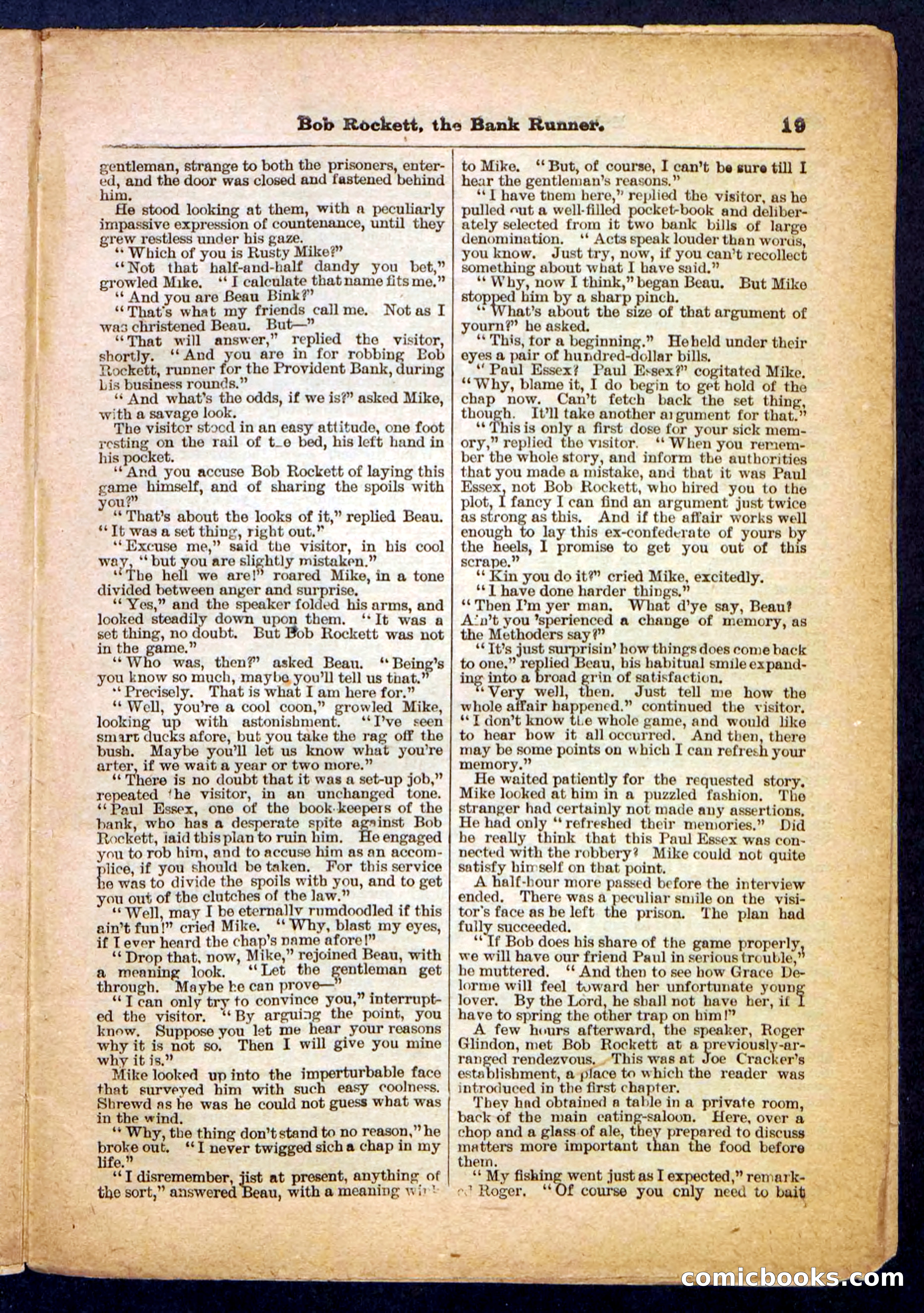 Beadle's Pocket Library No. 149 — page 19 of 32