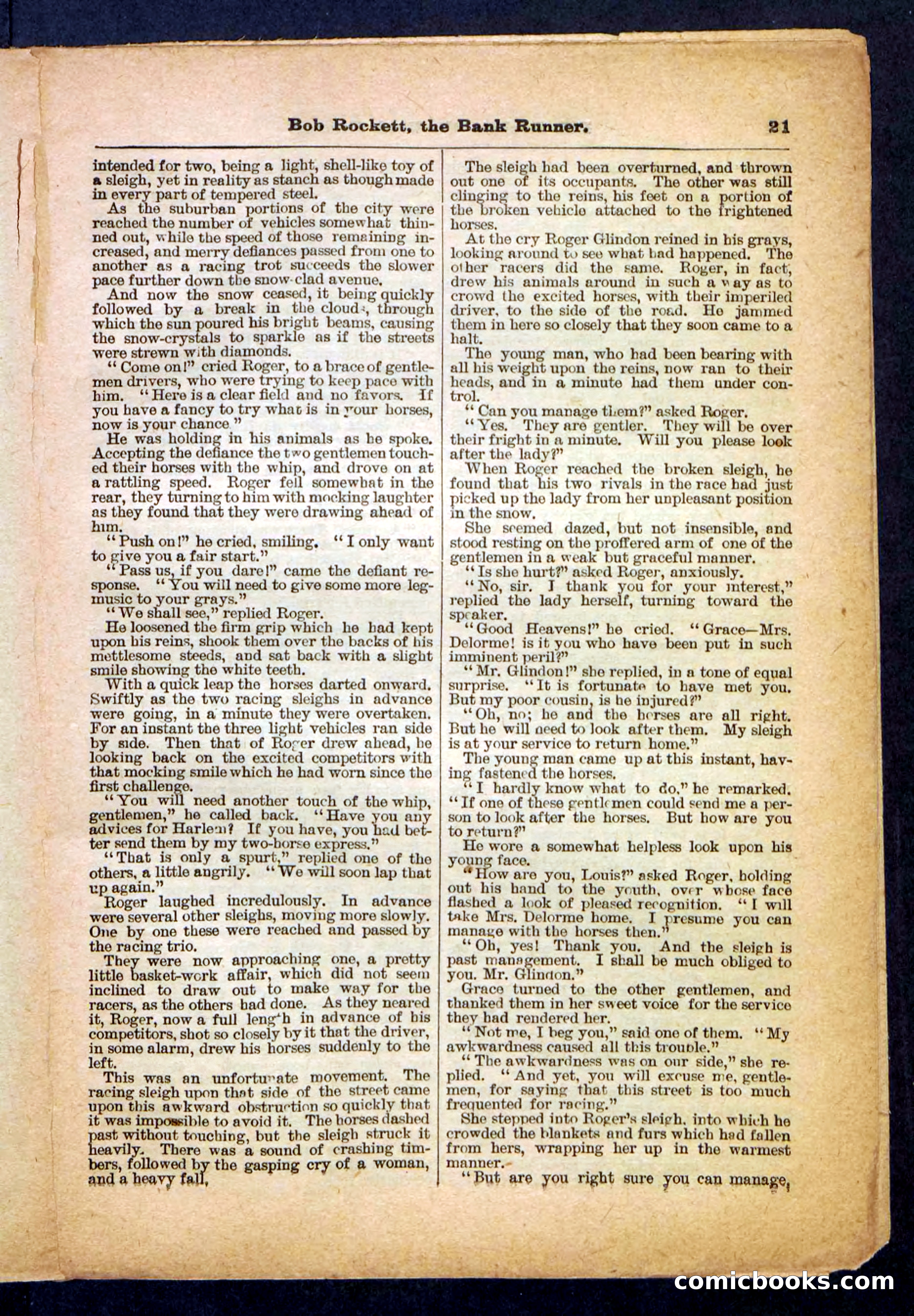 Beadle's Pocket Library No. 149 — page 21 of 32