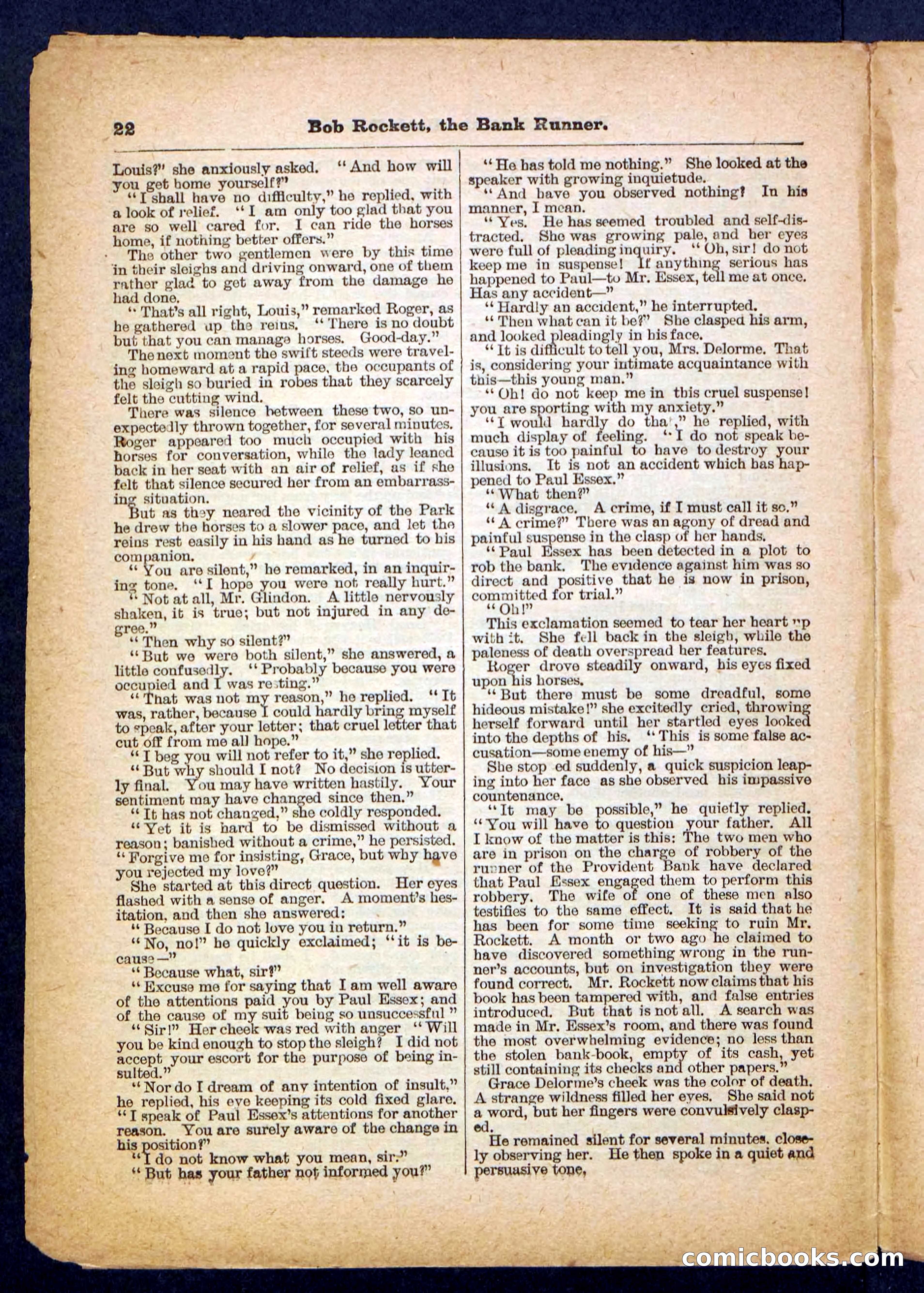 Beadle's Pocket Library No. 149 — page 22 of 32
