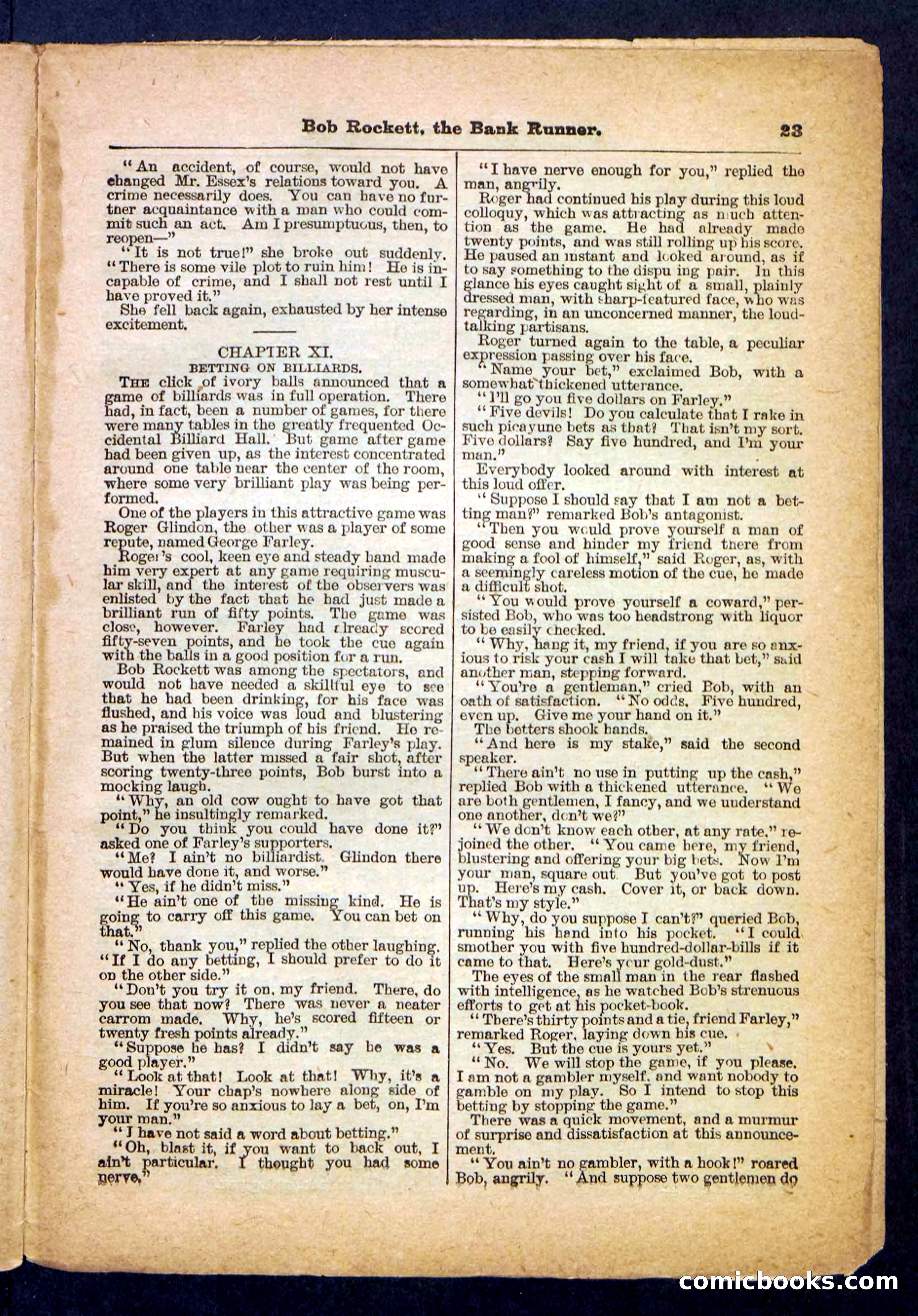 Beadle's Pocket Library No. 149 — page 23 of 32