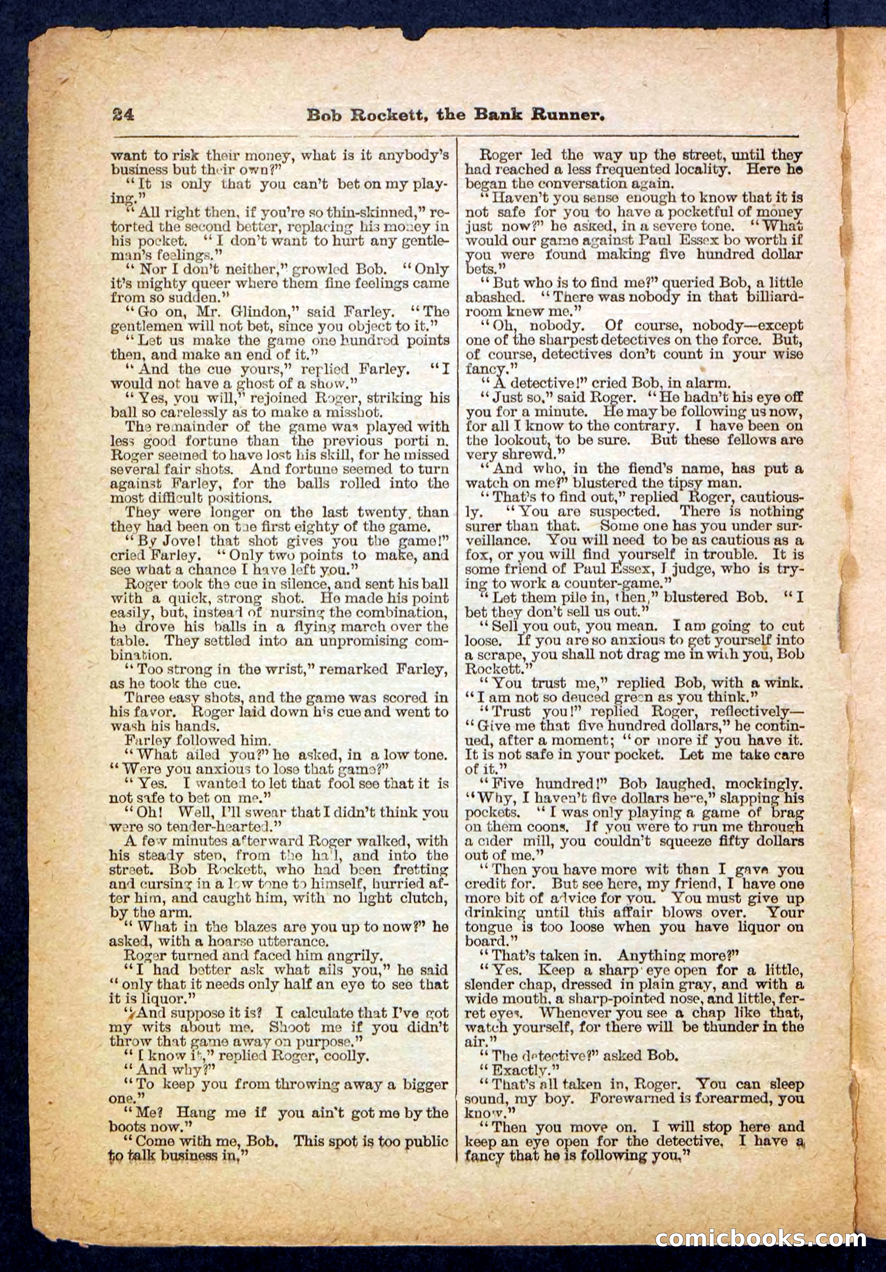 Beadle's Pocket Library No. 149 — page 24 of 32
