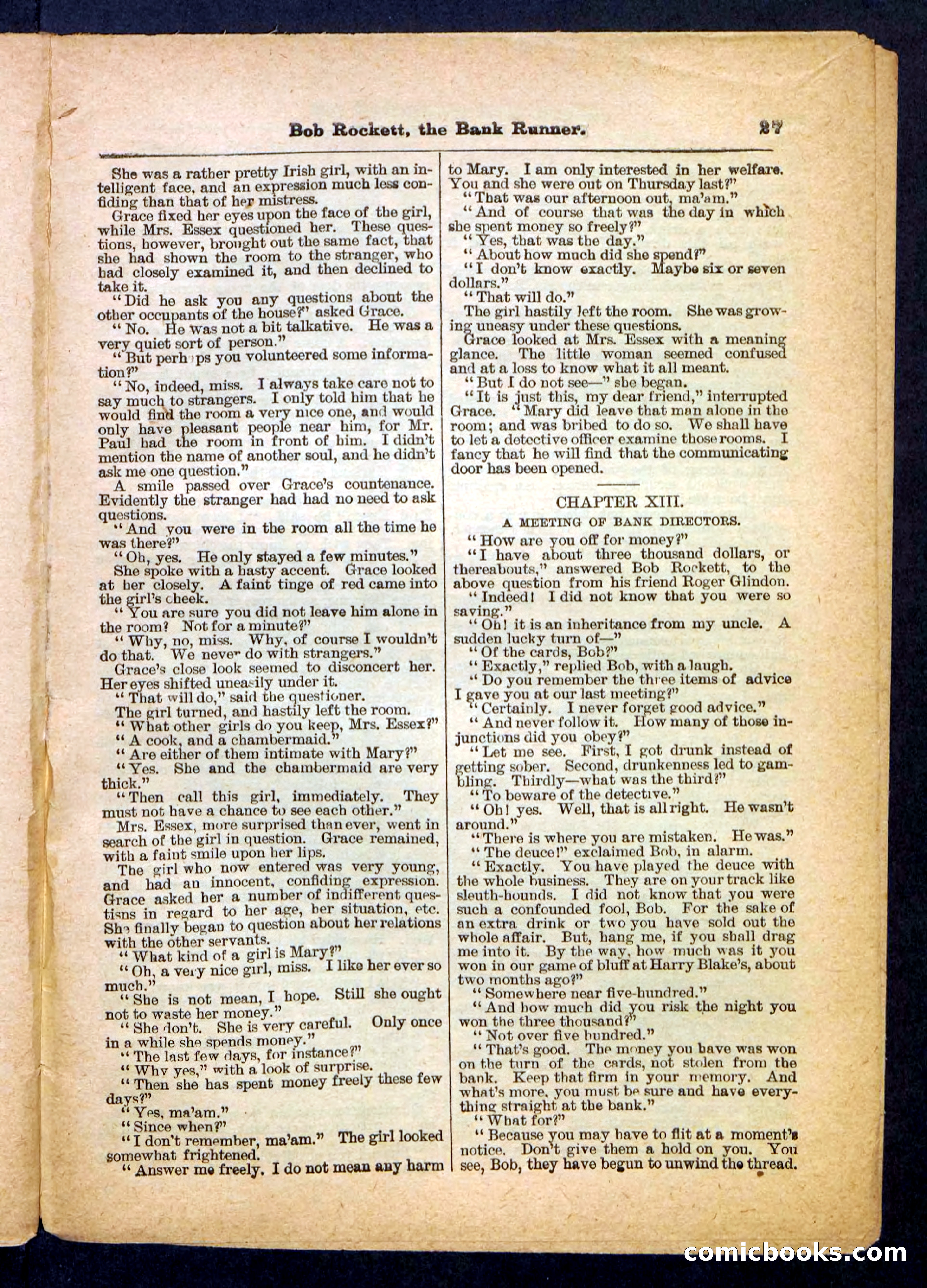 Beadle's Pocket Library No. 149 — page 27 of 32