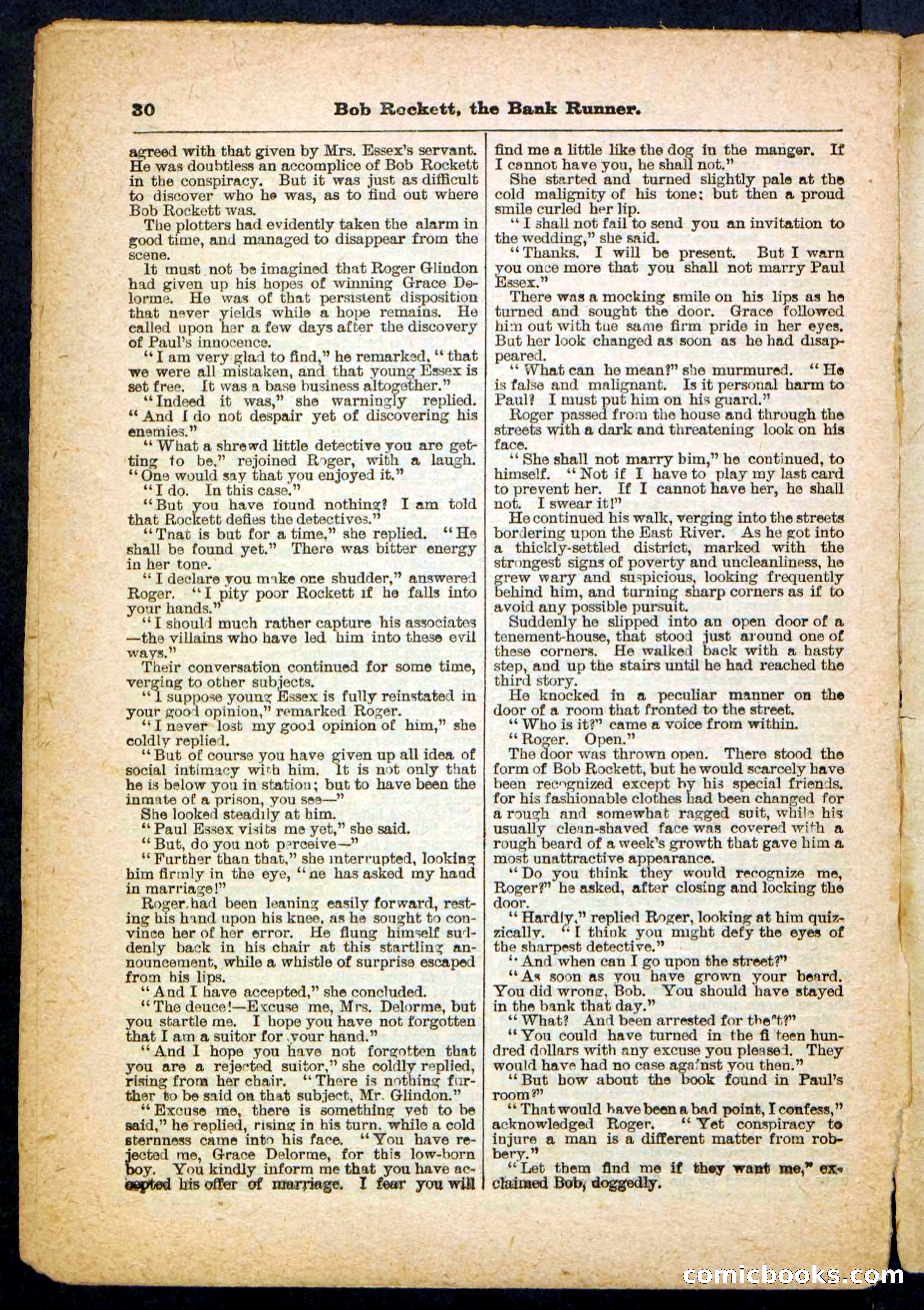 Beadle's Pocket Library No. 149 — page 30 of 32