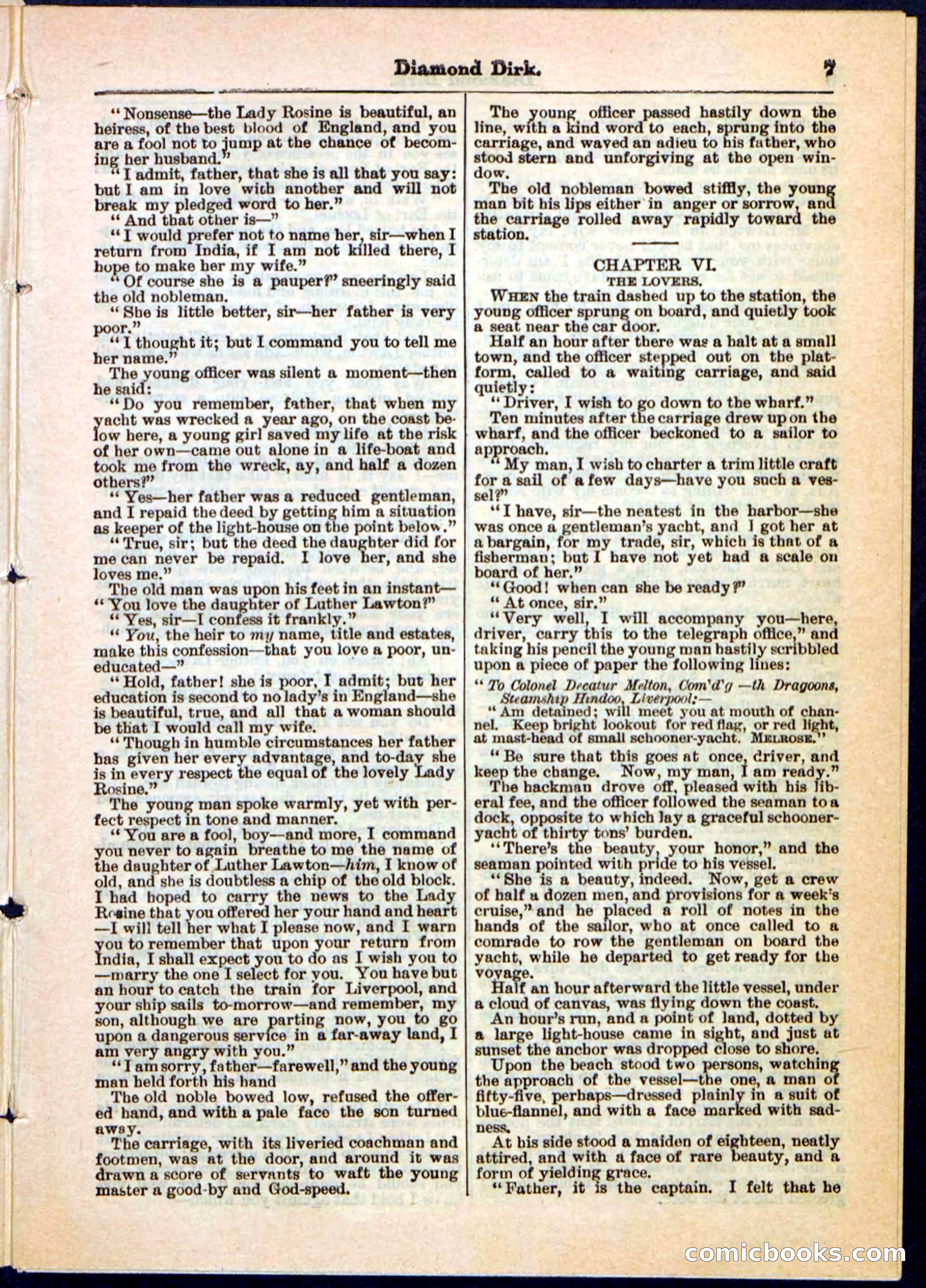 Beadle's Pocket Library No. 15 — page 7 of 32