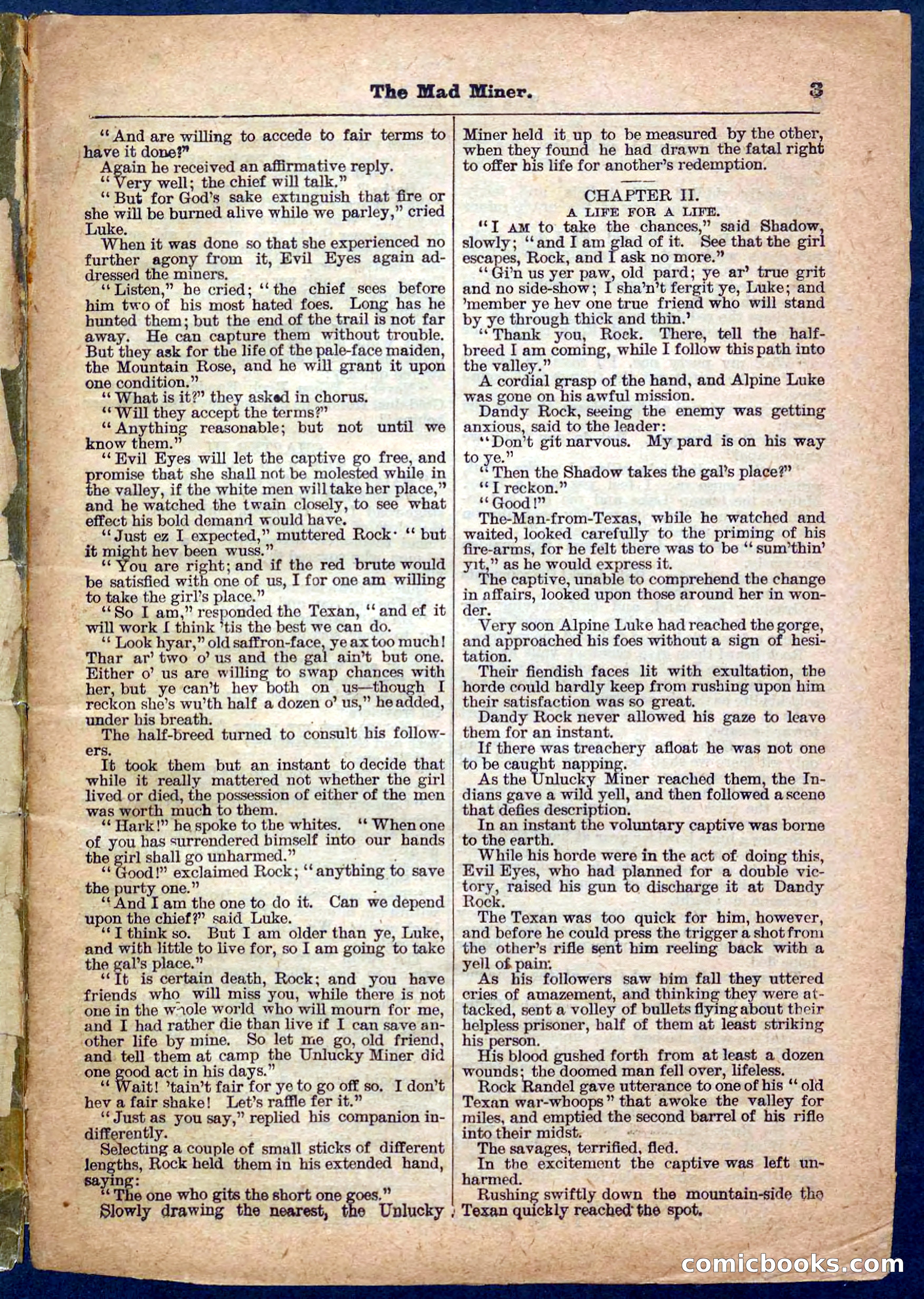 Beadle's Pocket Library, No. 150 — page 3 of 32