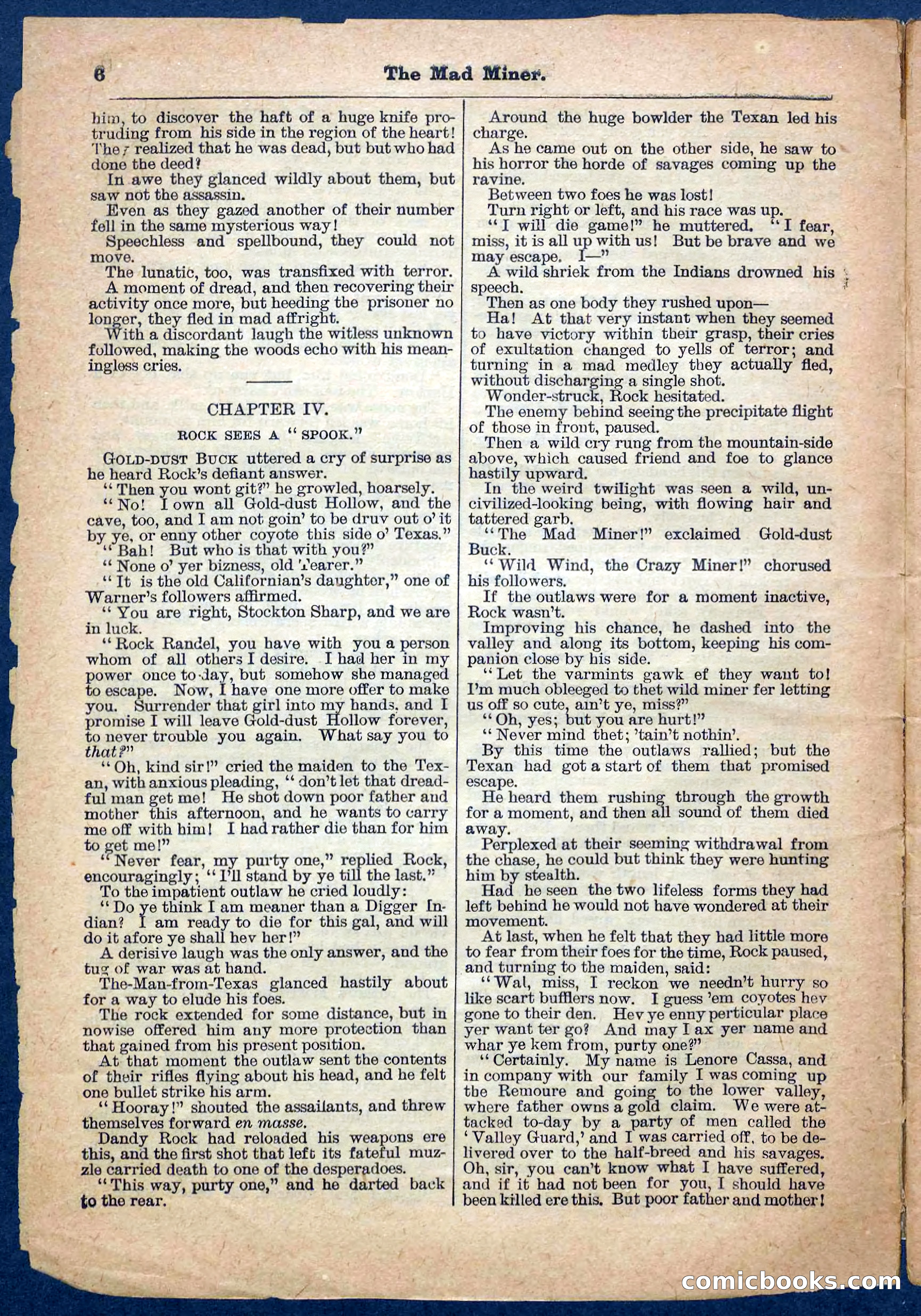 Beadle's Pocket Library, No. 150 — page 6 of 32