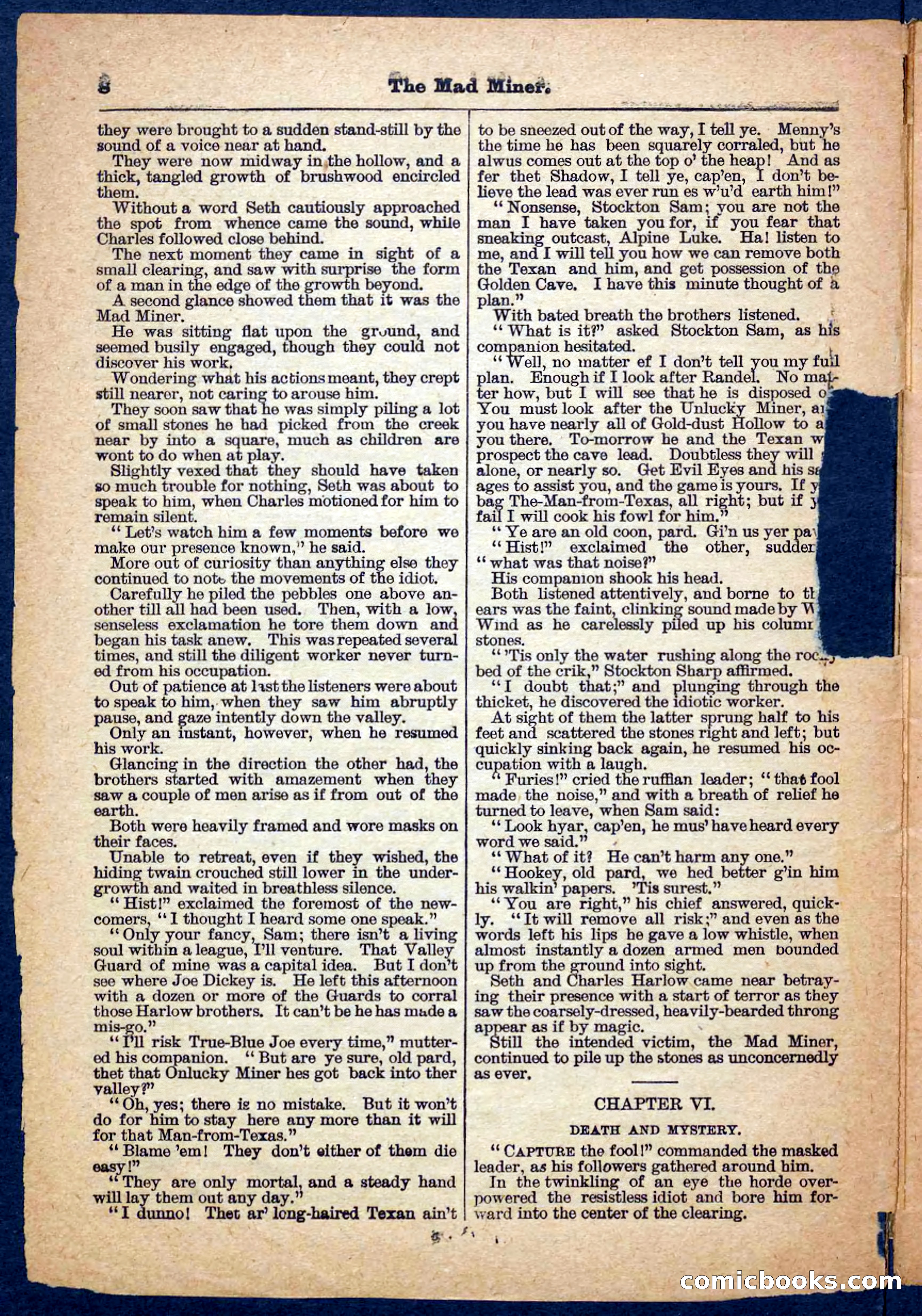 Beadle's Pocket Library, No. 150 — page 8 of 32