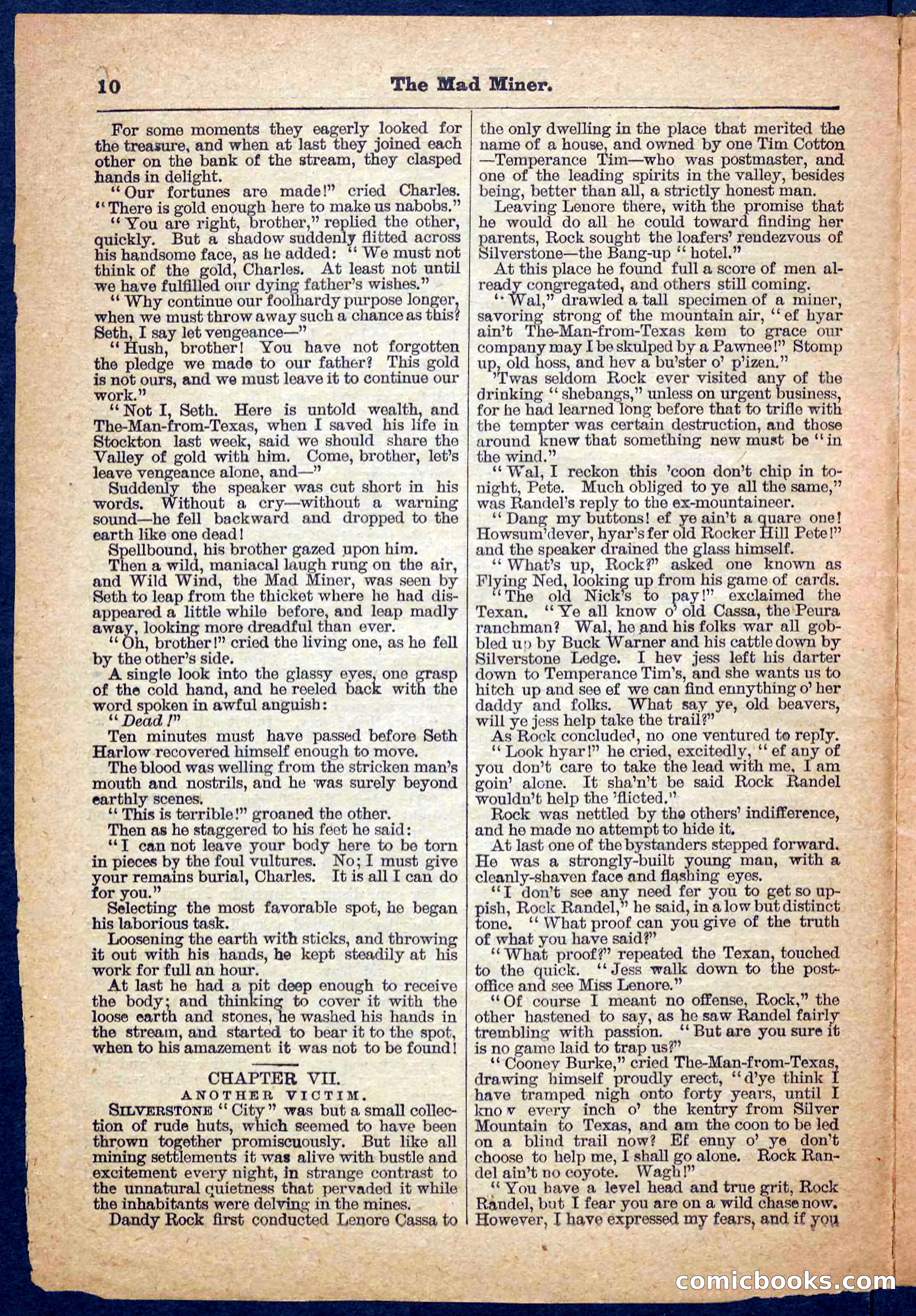 Beadle's Pocket Library, No. 150 — page 10 of 32