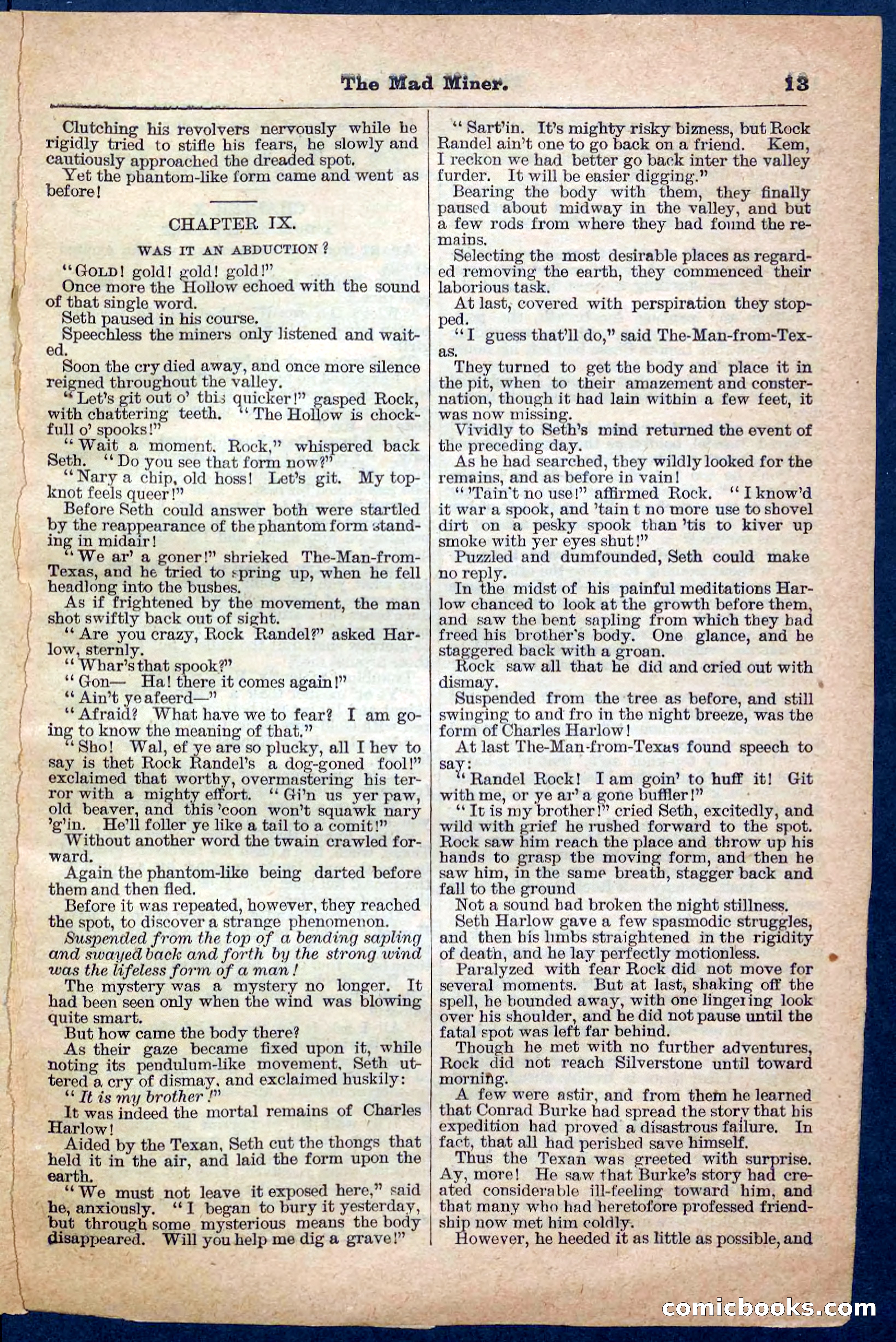 Beadle's Pocket Library, No. 150 — page 13 of 32
