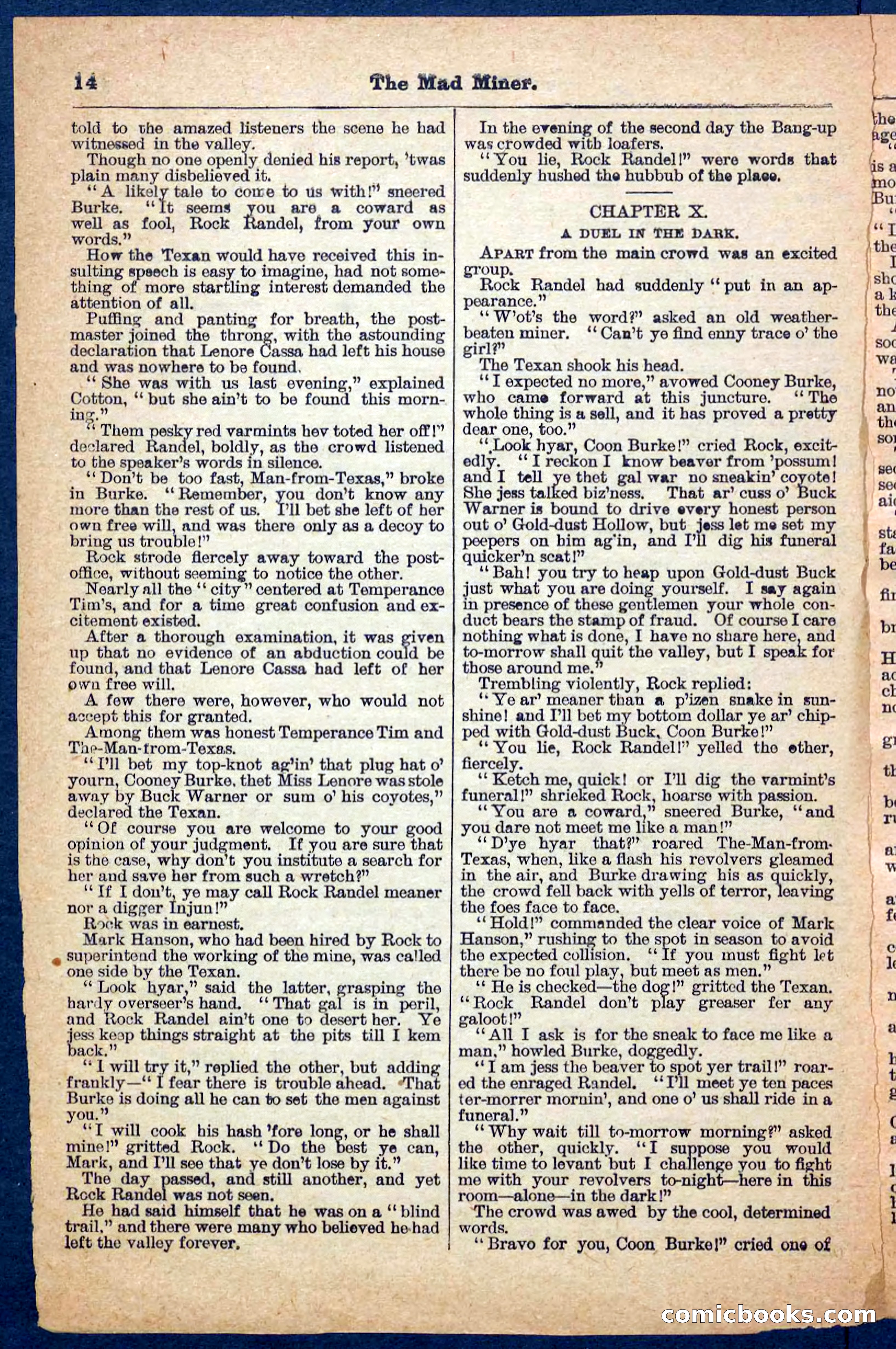 Beadle's Pocket Library, No. 150 — page 14 of 32