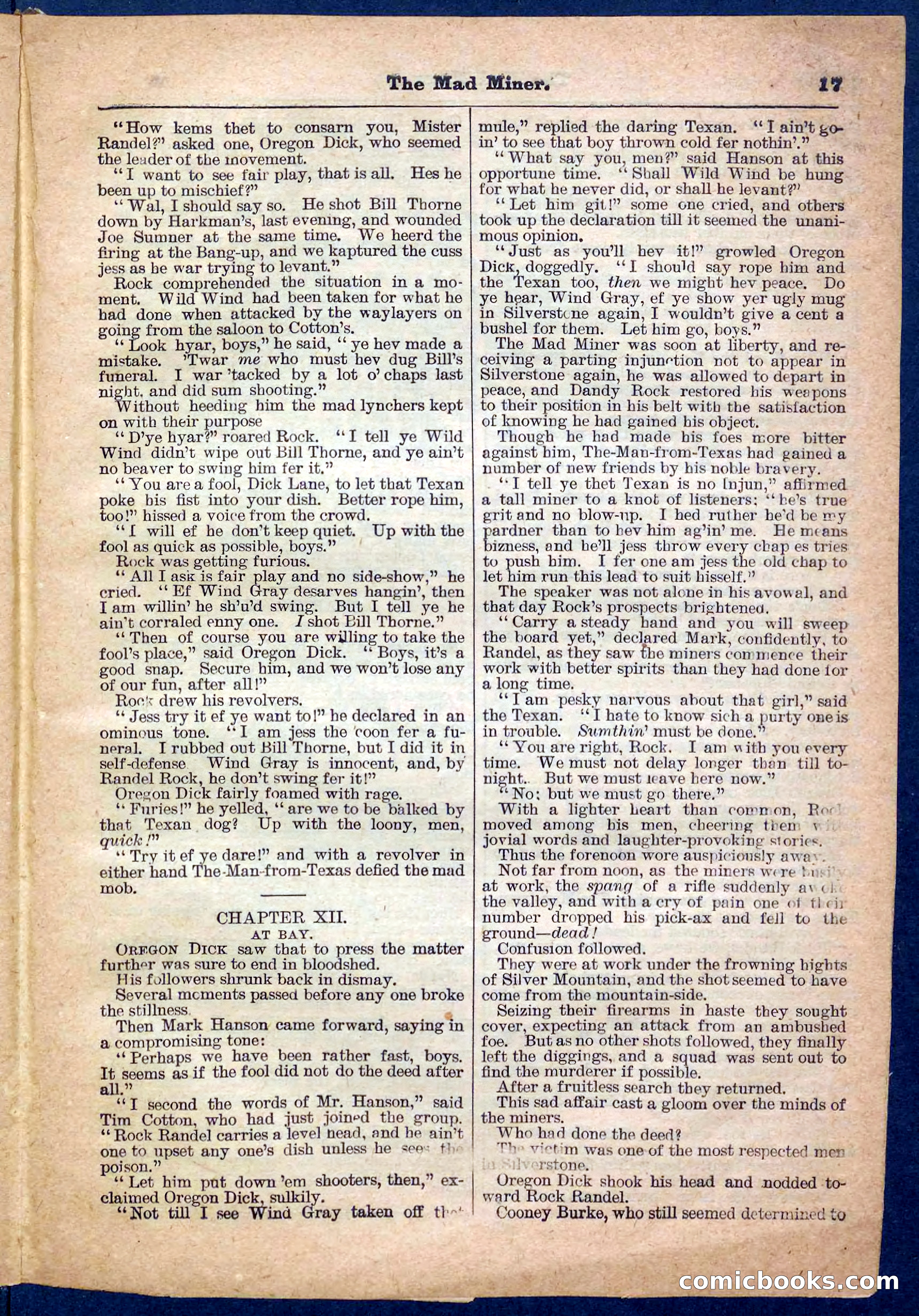 Beadle's Pocket Library, No. 150 — page 17 of 32