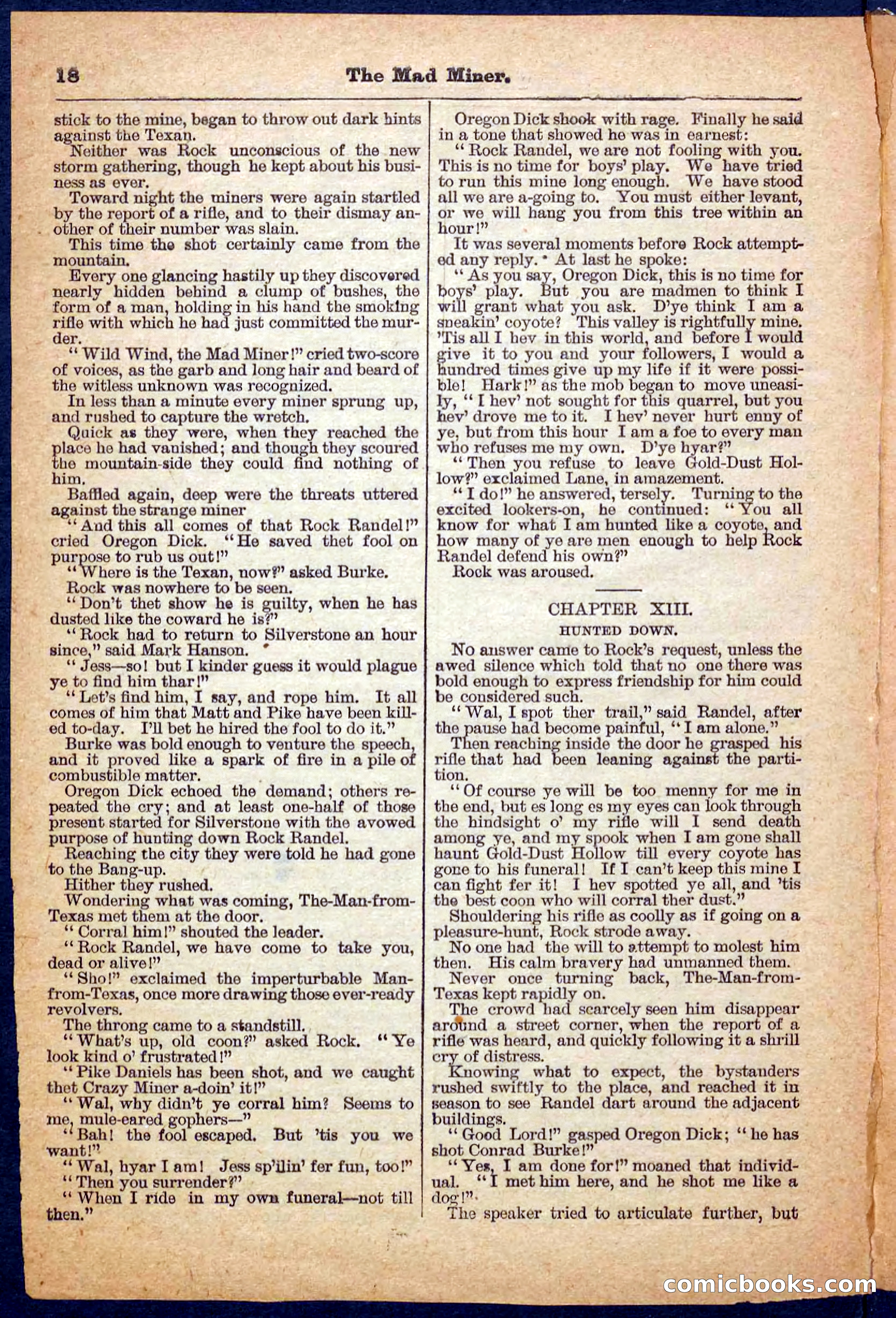 Beadle's Pocket Library, No. 150 — page 18 of 32