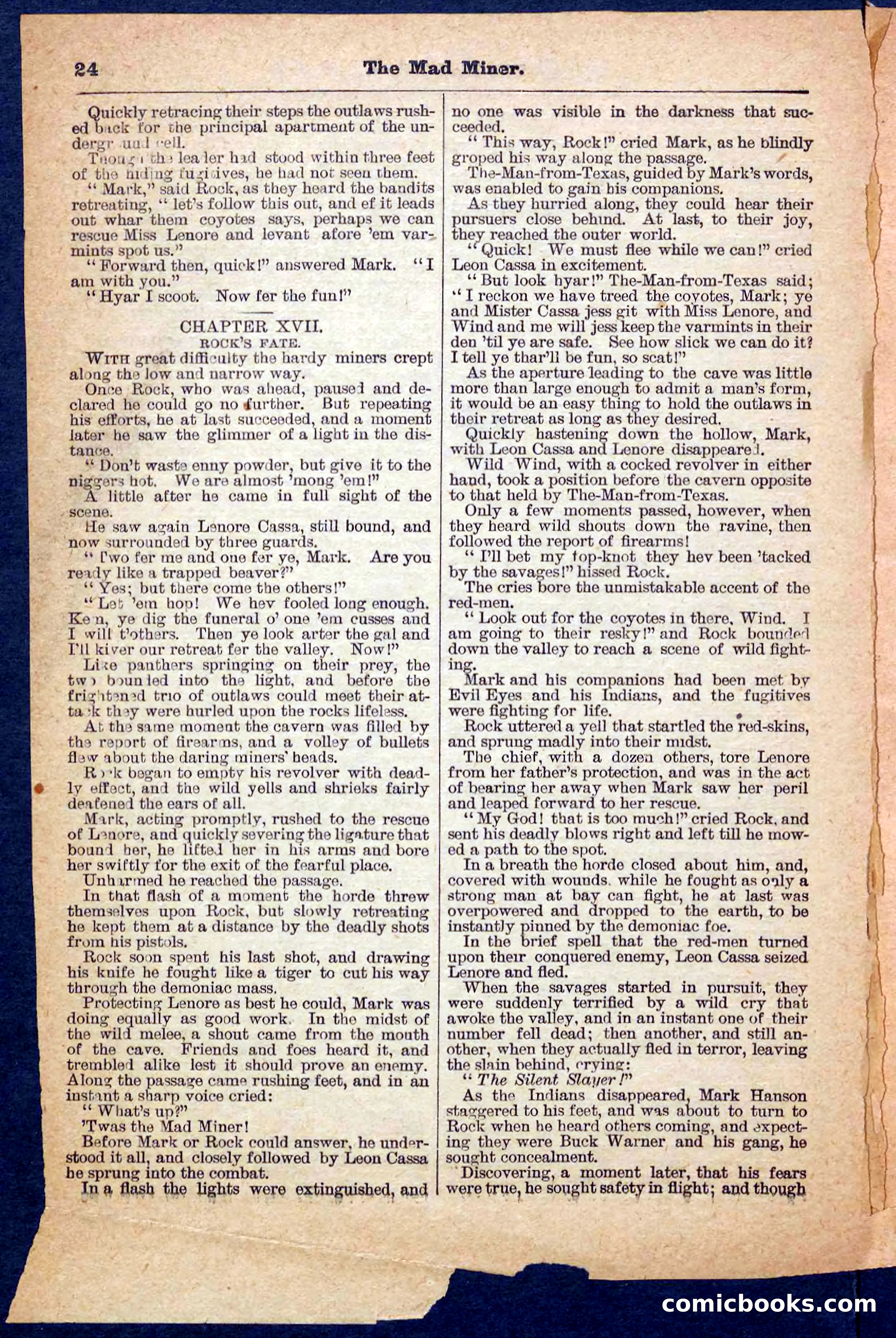Beadle's Pocket Library, No. 150 — page 24 of 32