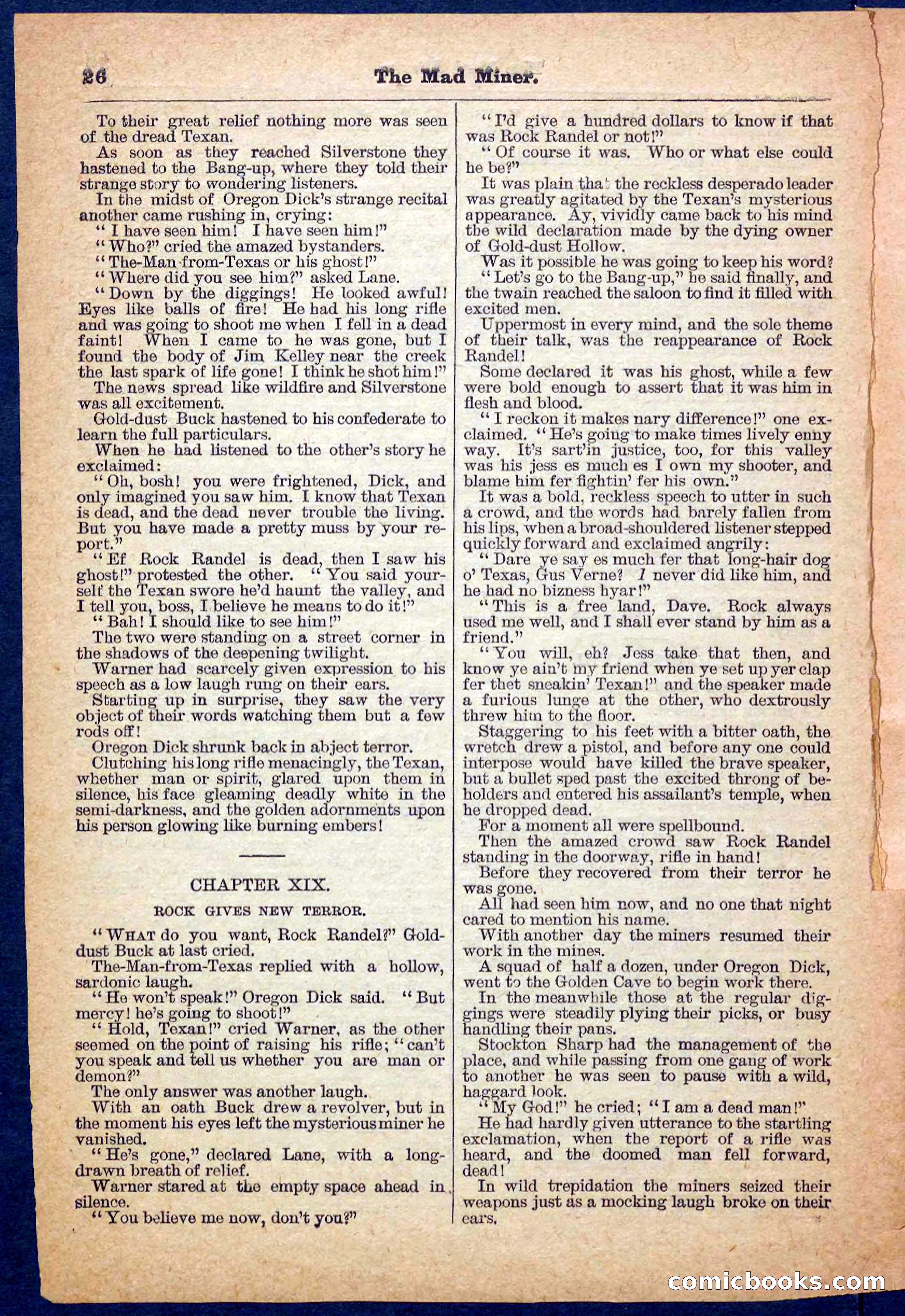 Beadle's Pocket Library, No. 150 — page 26 of 32