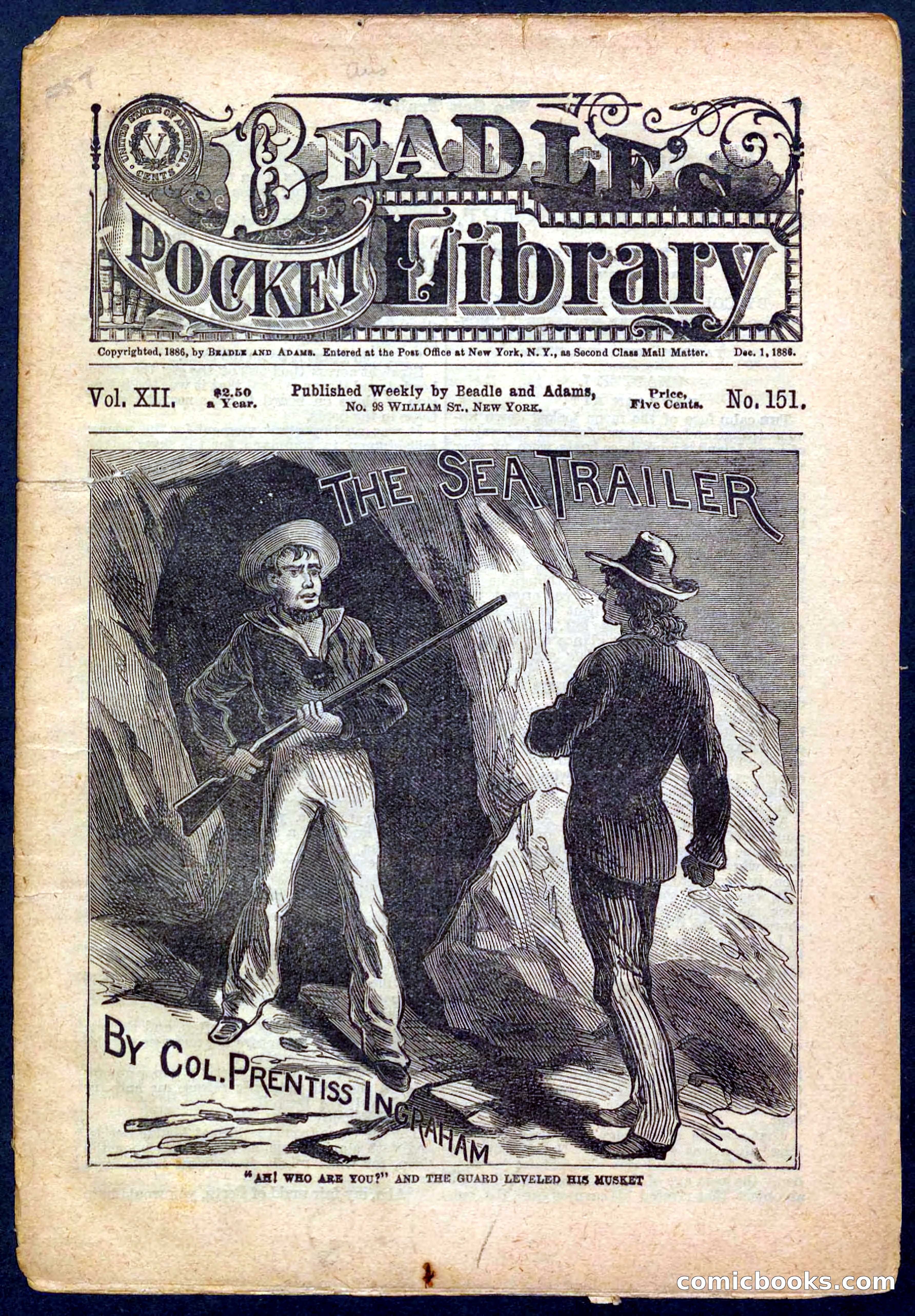 Beadle's Pocket Library, No. 151 — page 1 of 32