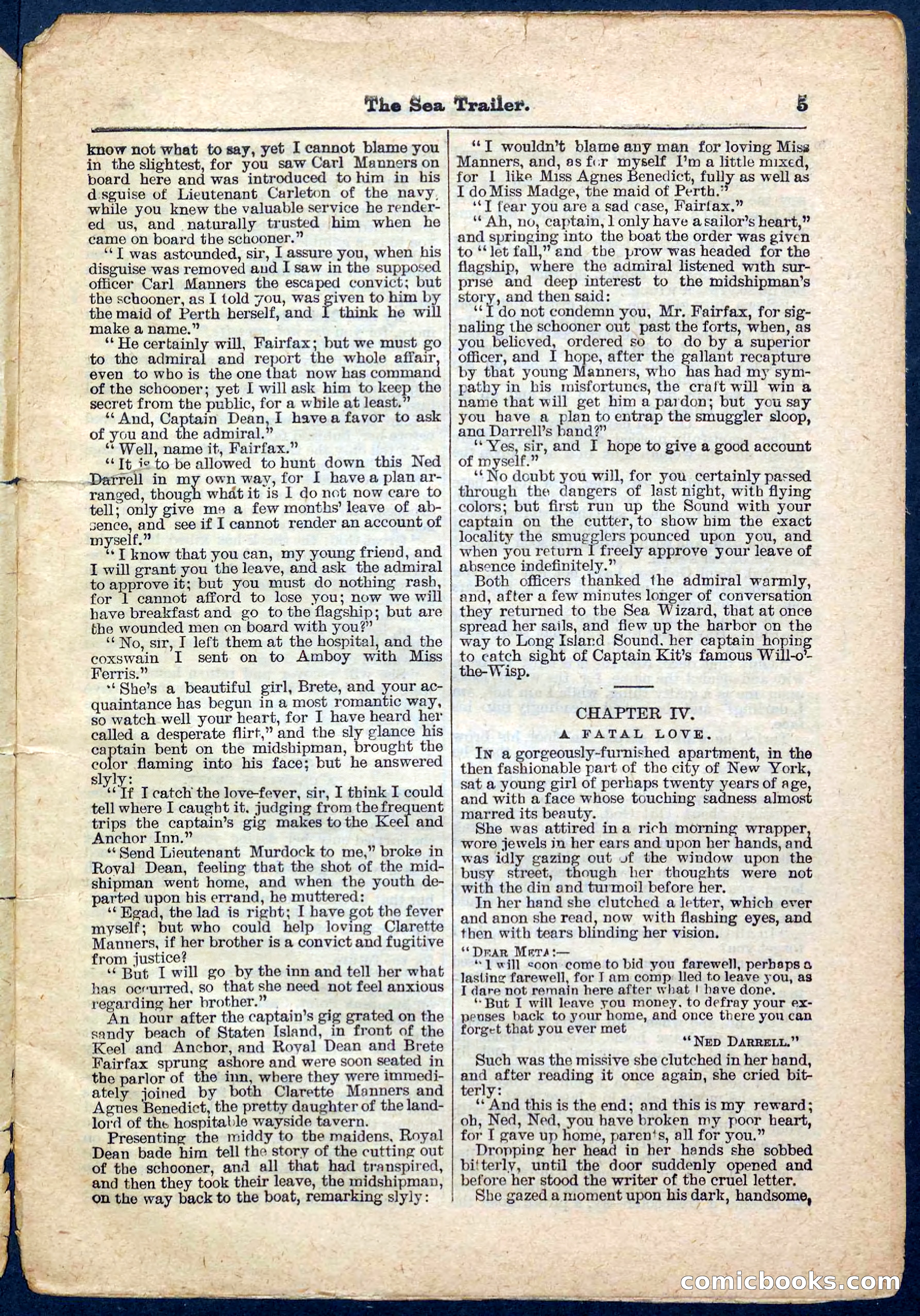 Beadle's Pocket Library, No. 151 — page 5 of 32