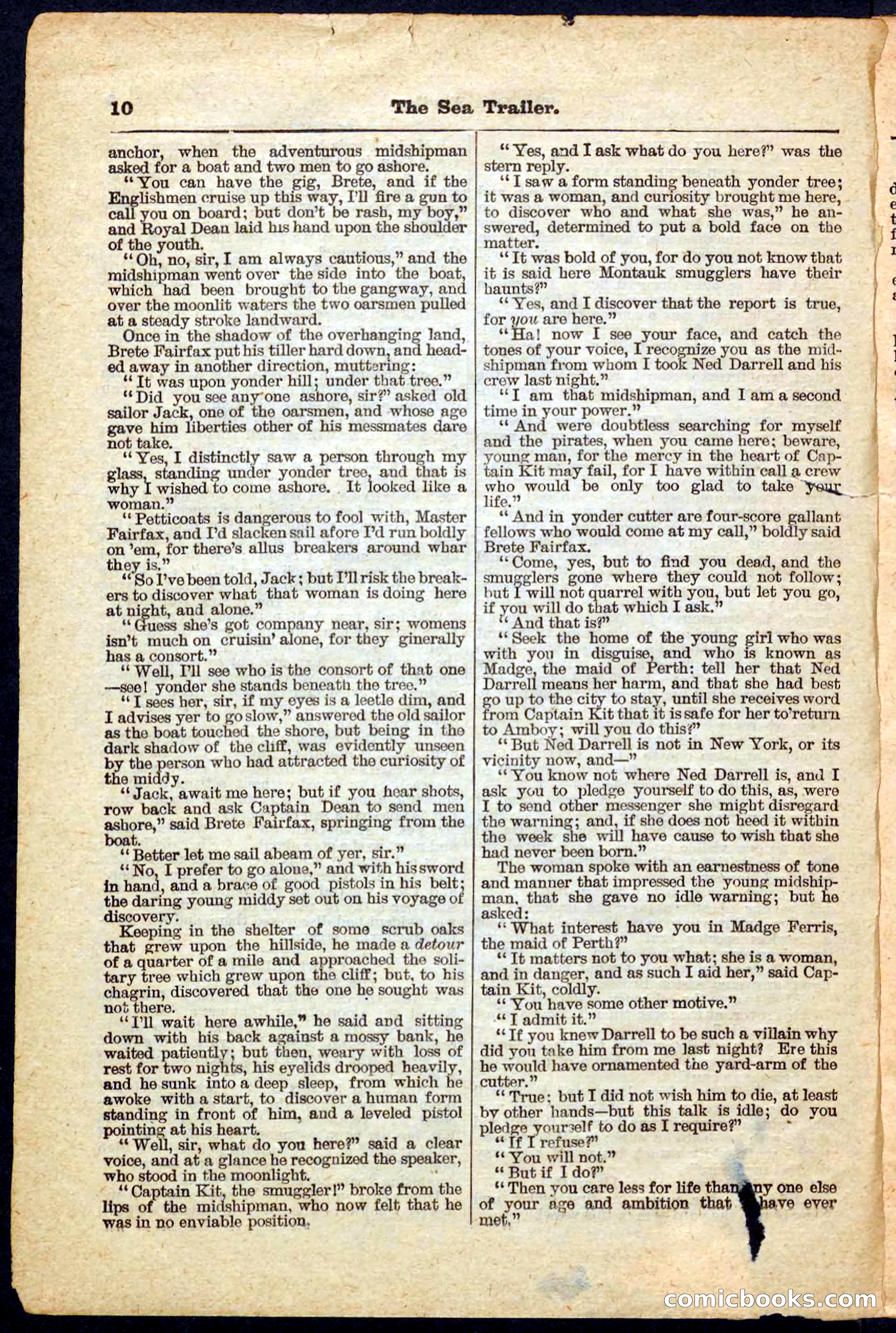 Beadle's Pocket Library, No. 151 — page 10 of 32