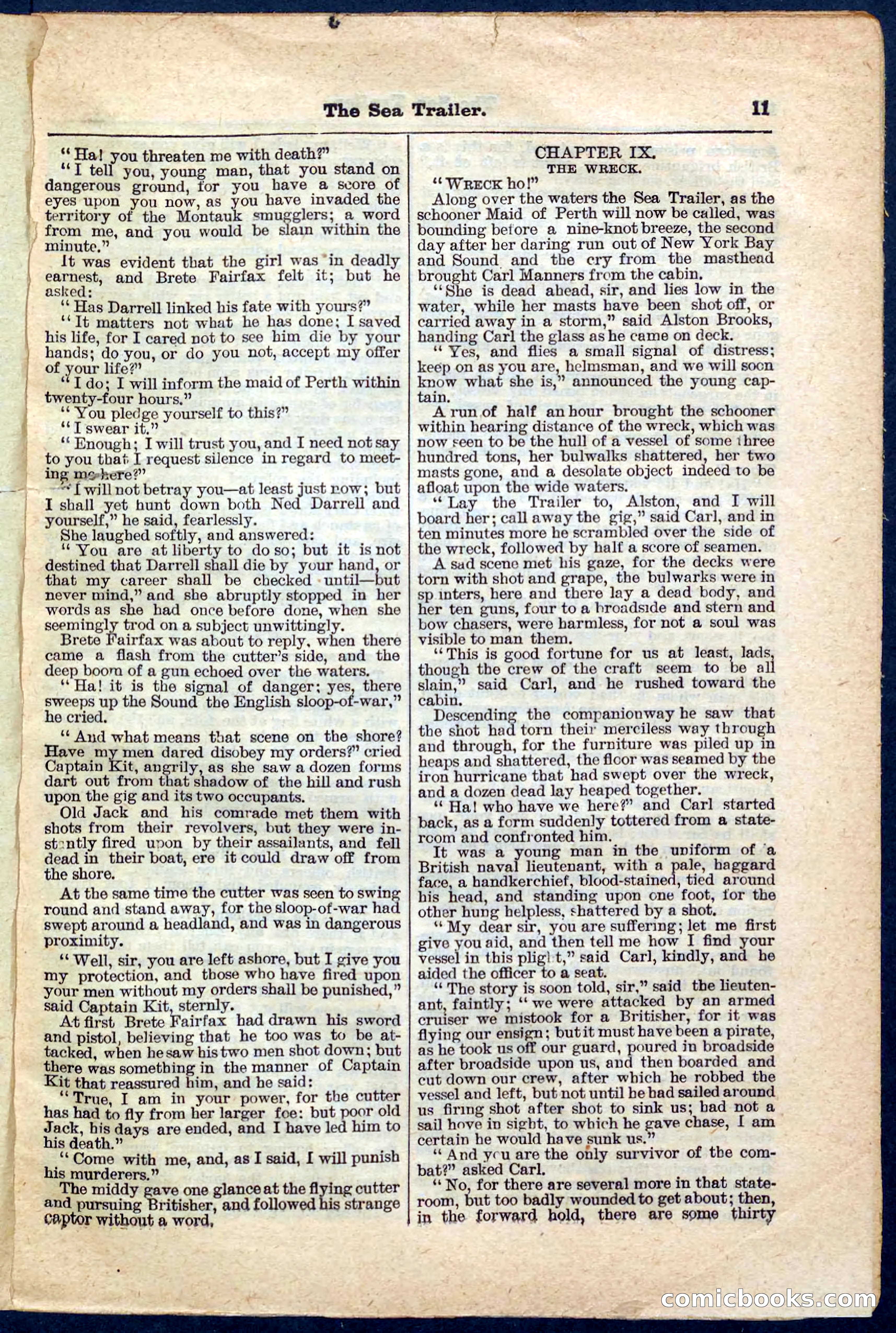Beadle's Pocket Library, No. 151 — page 11 of 32