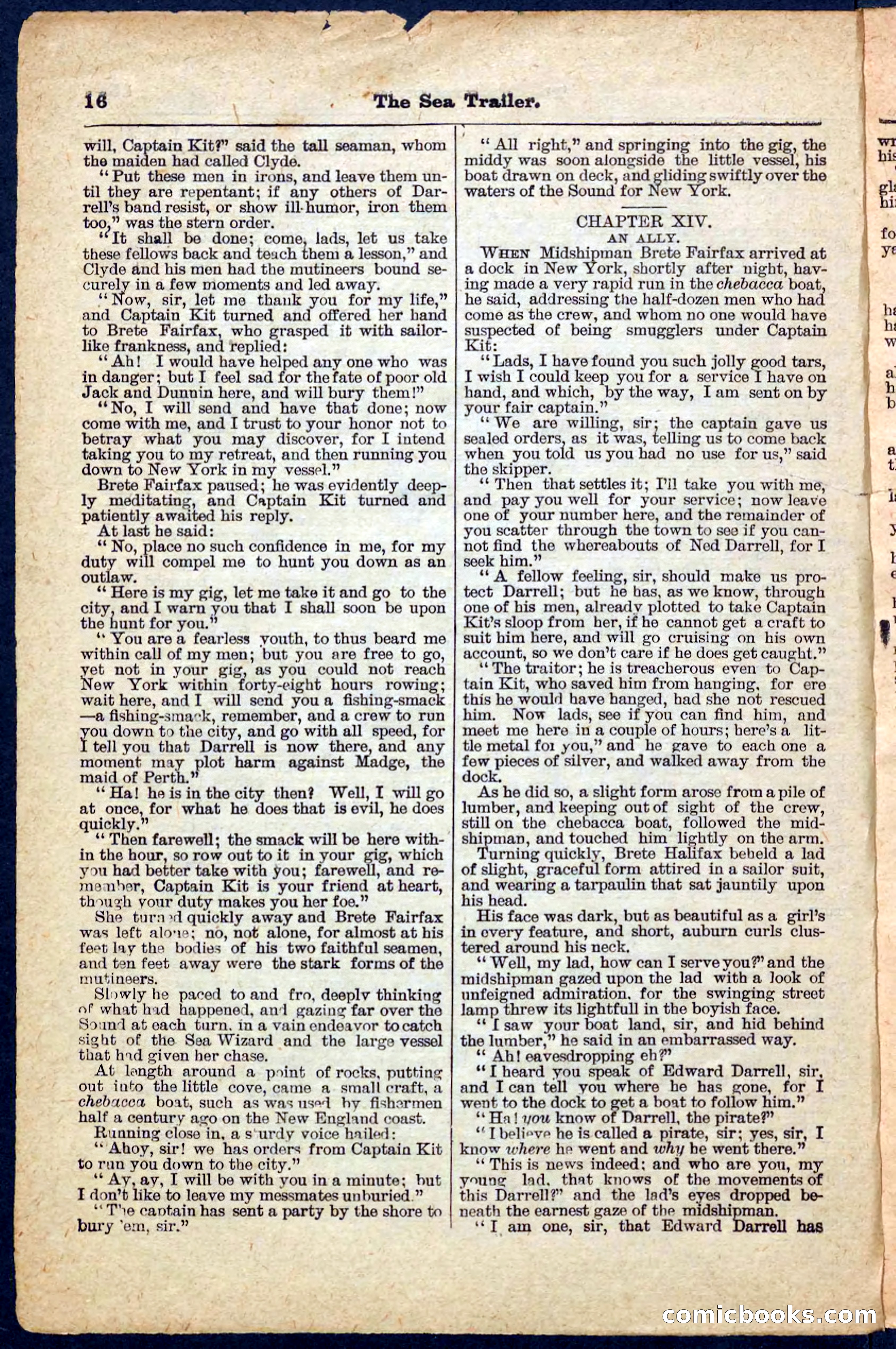 Beadle's Pocket Library, No. 151 — page 16 of 32