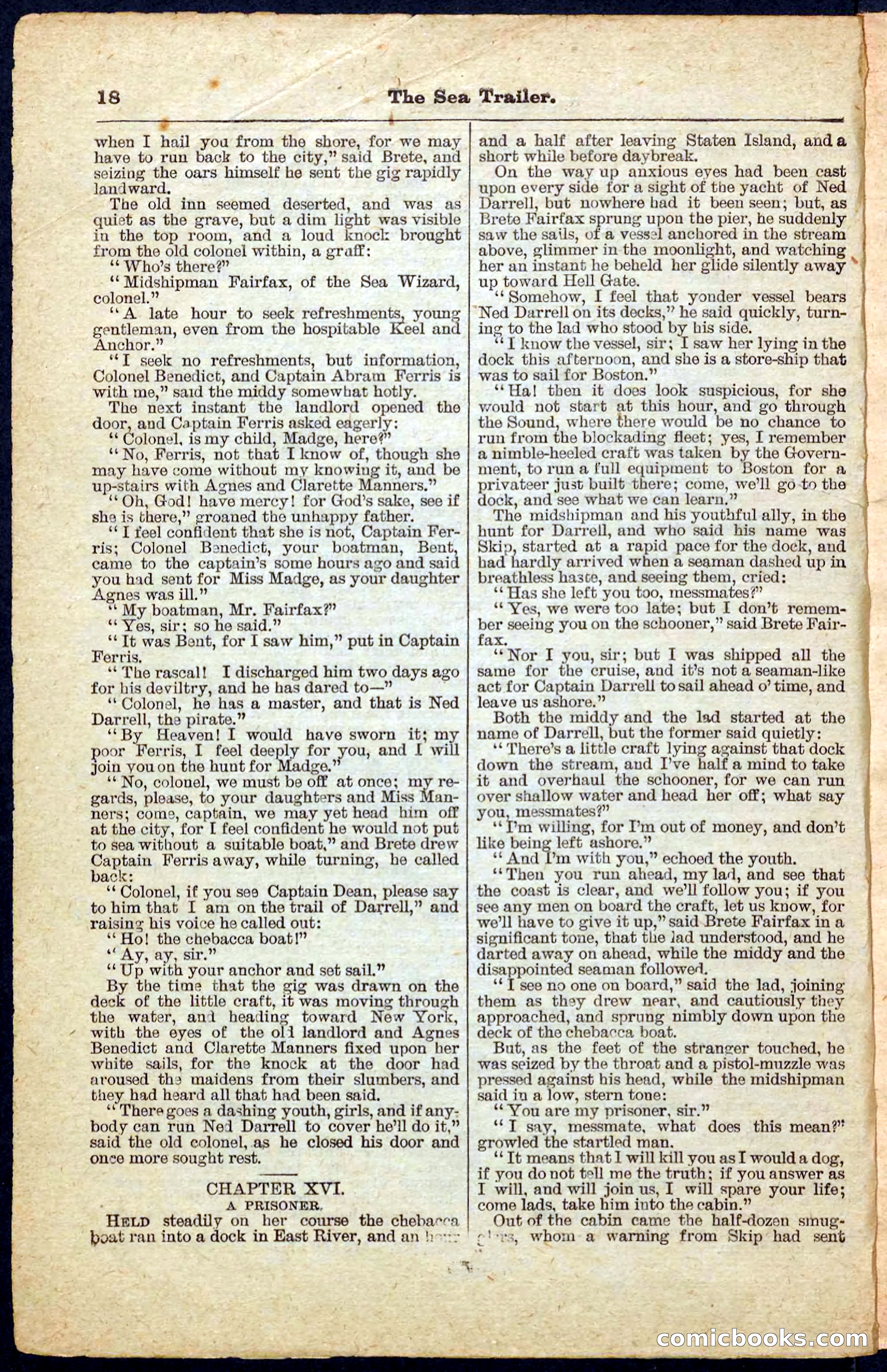 Beadle's Pocket Library, No. 151 — page 18 of 32