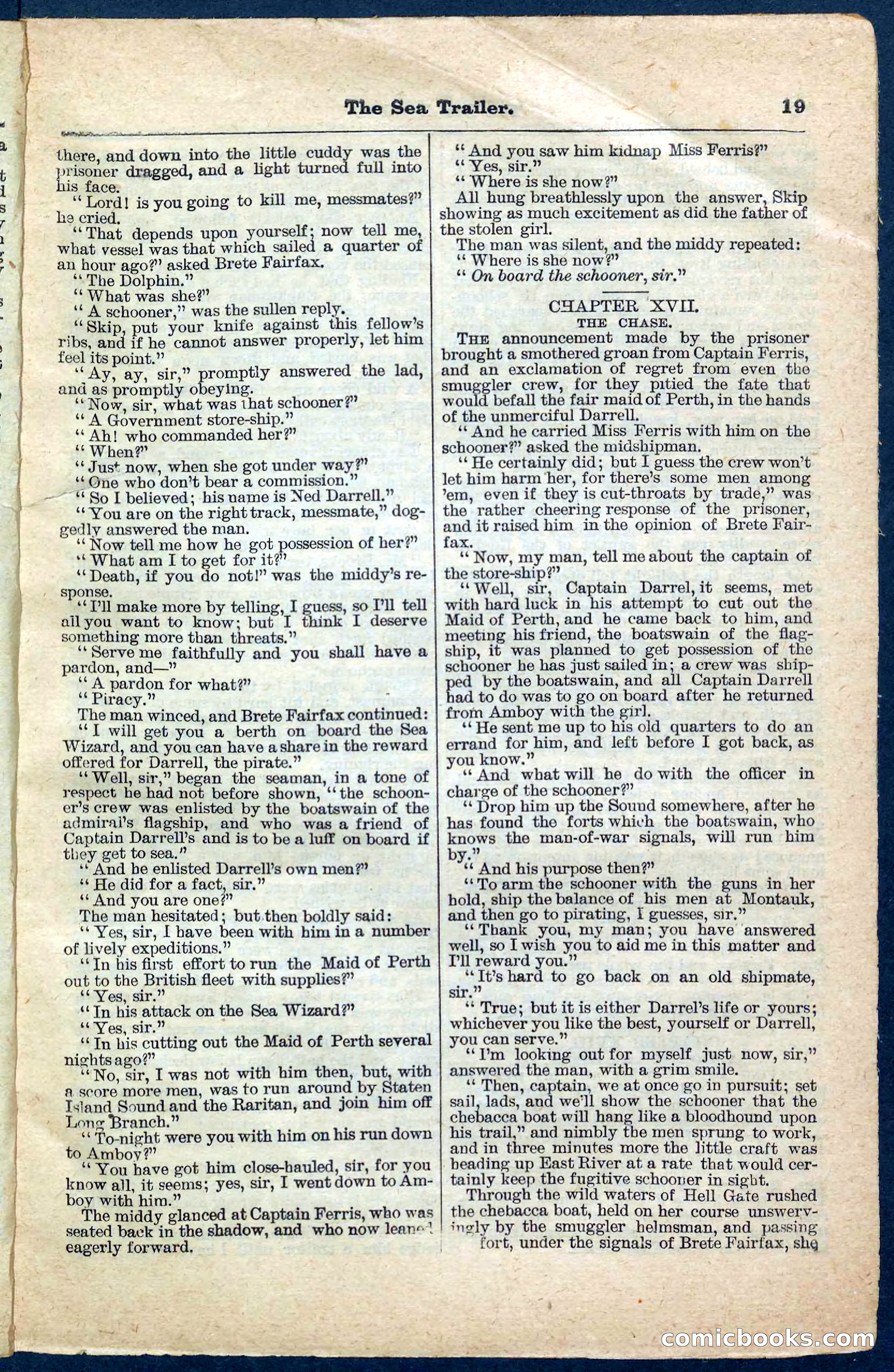 Beadle's Pocket Library, No. 151 — page 19 of 32