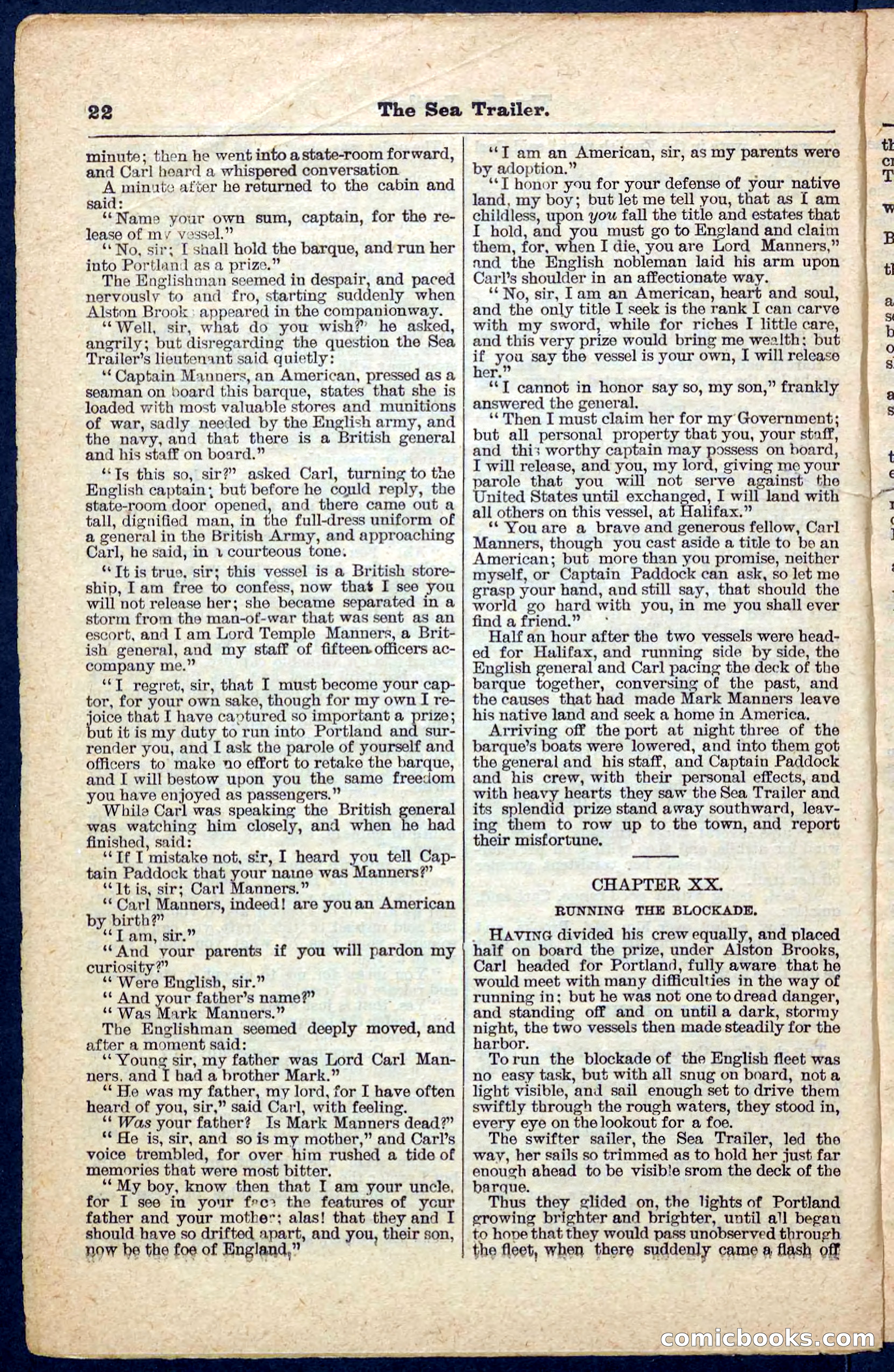 Beadle's Pocket Library, No. 151 — page 22 of 32