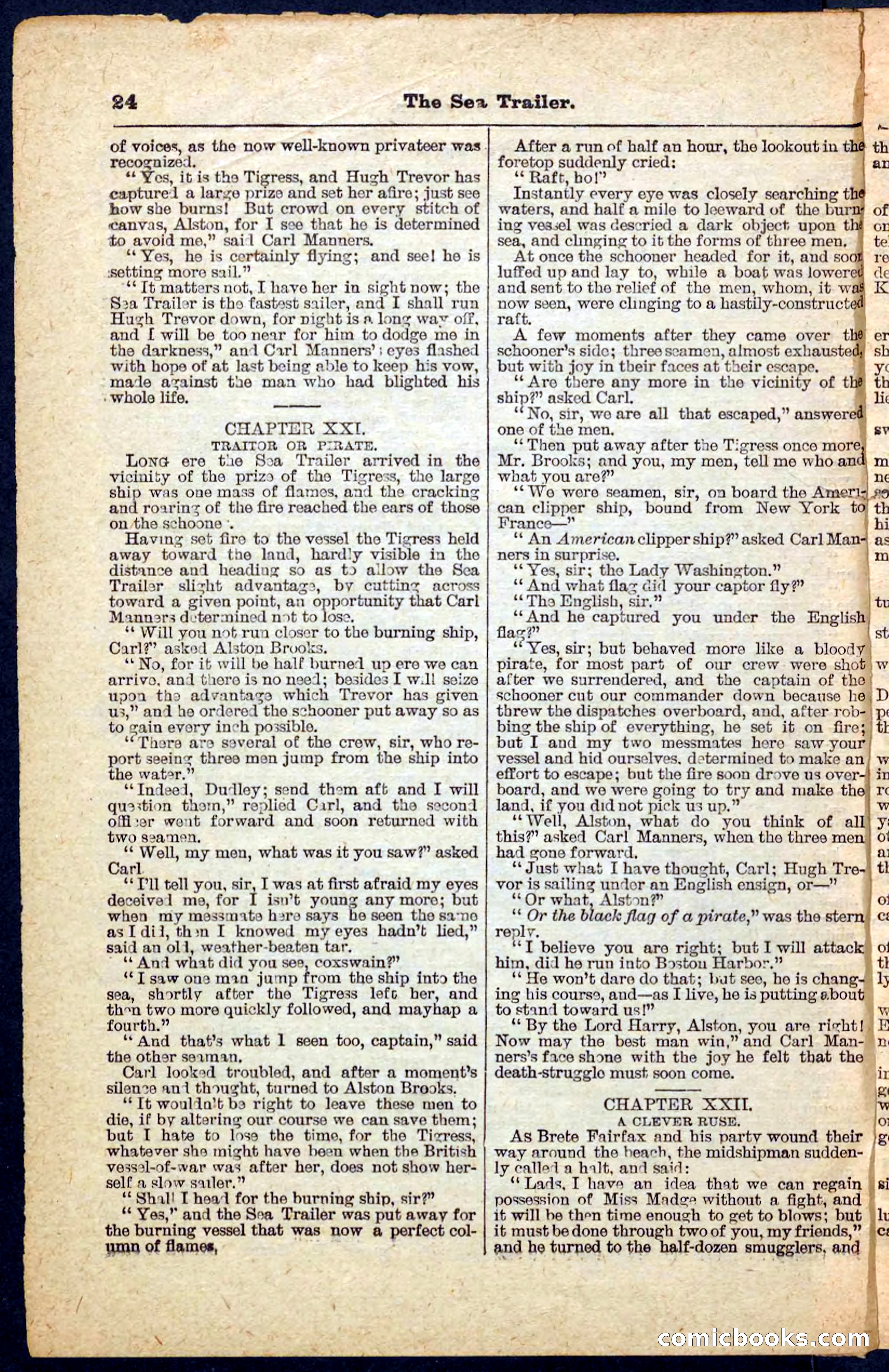 Beadle's Pocket Library, No. 151 — page 24 of 32