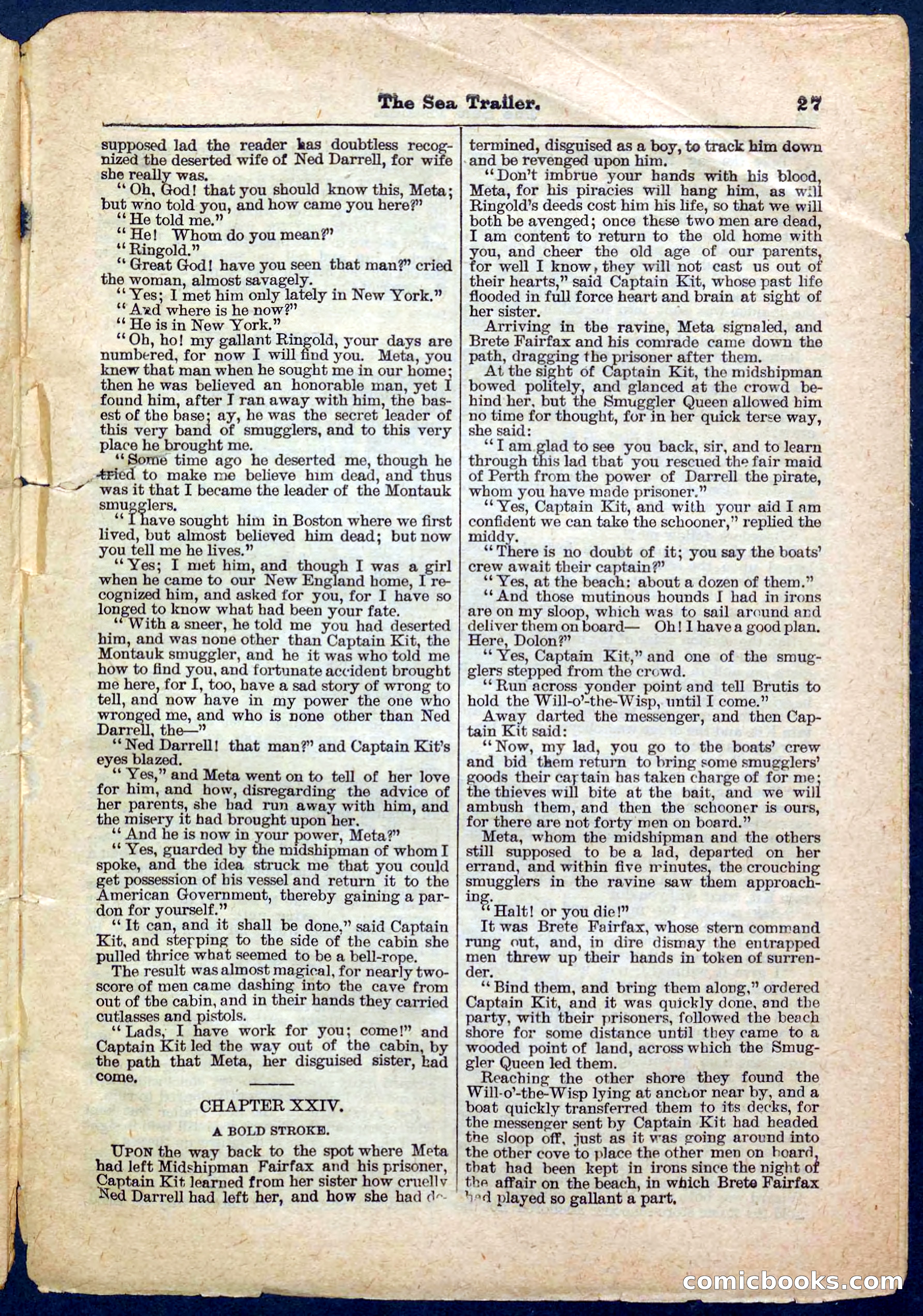 Beadle's Pocket Library, No. 151 — page 27 of 32