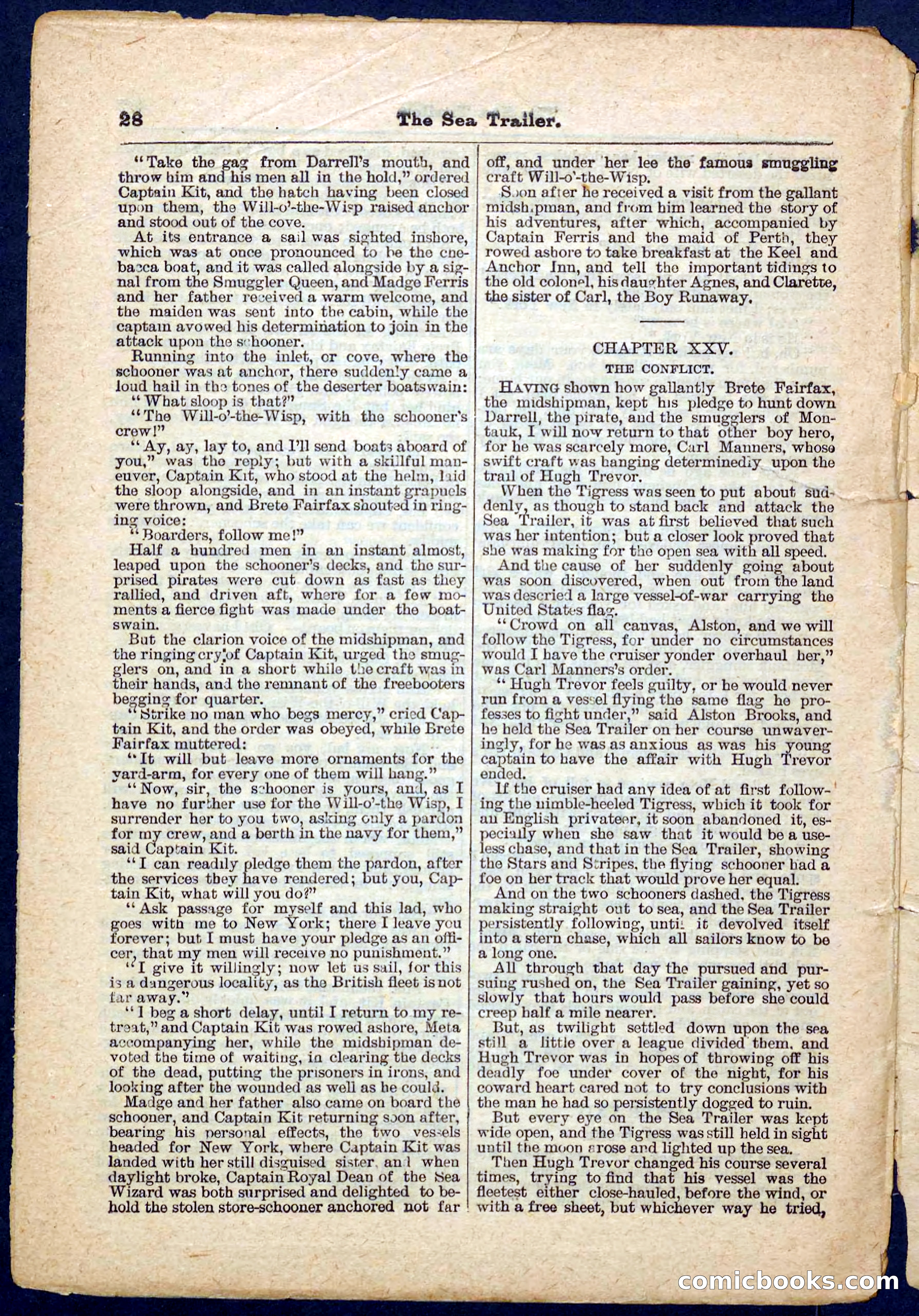 Beadle's Pocket Library, No. 151 — page 28 of 32
