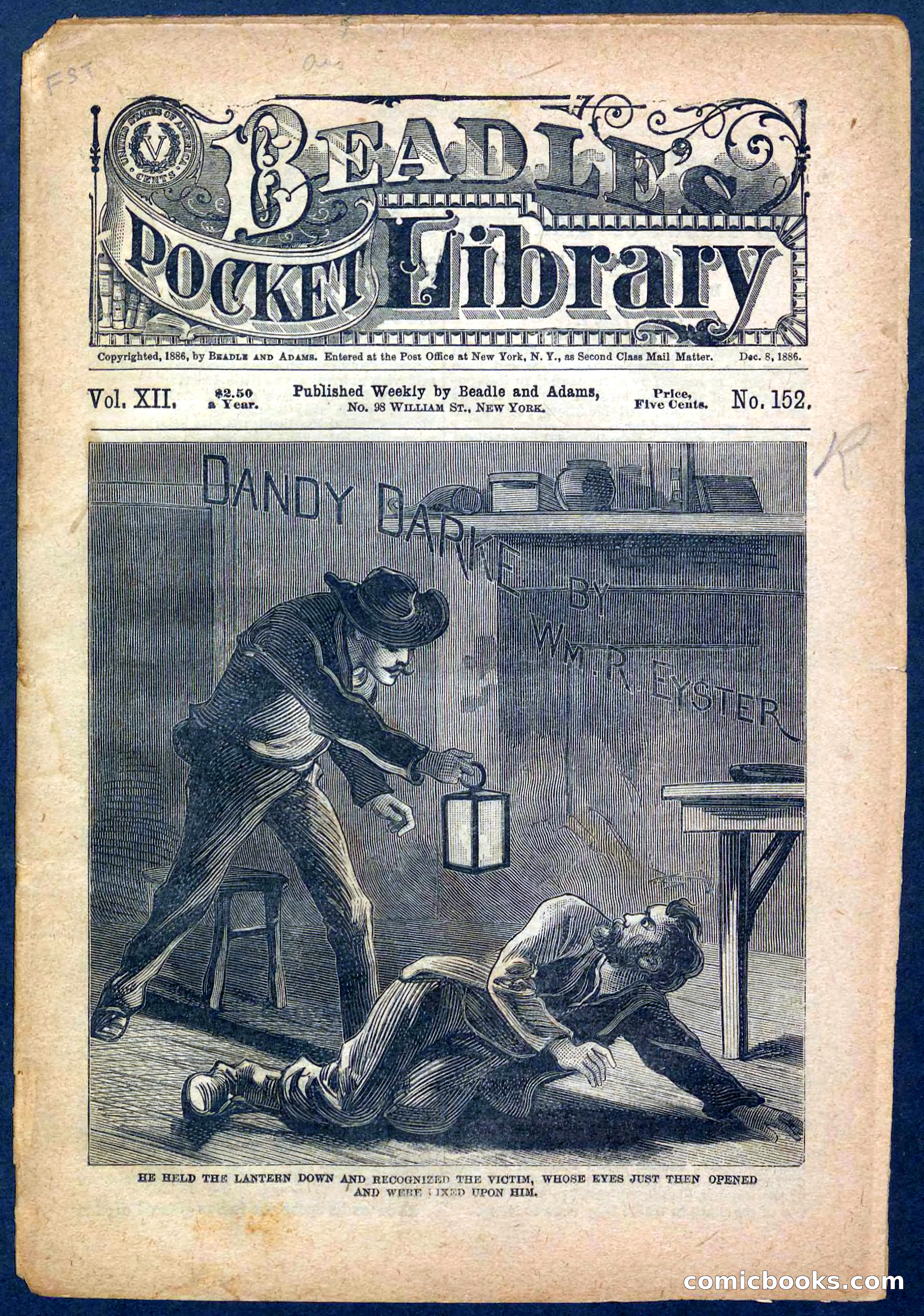 Beadle's Pocket Library No. 152 — page 1 of 32