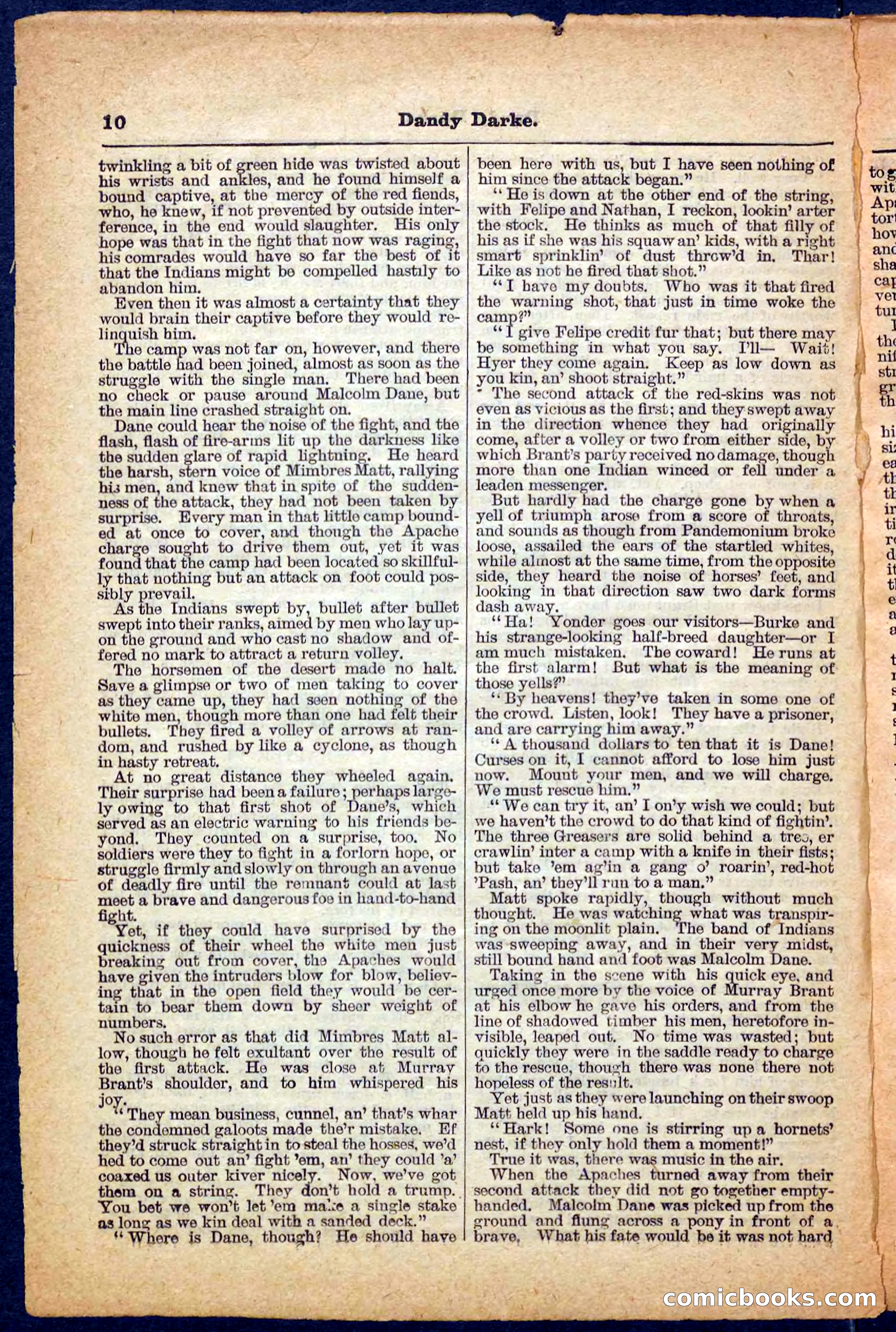 Beadle's Pocket Library No. 152 — page 10 of 32