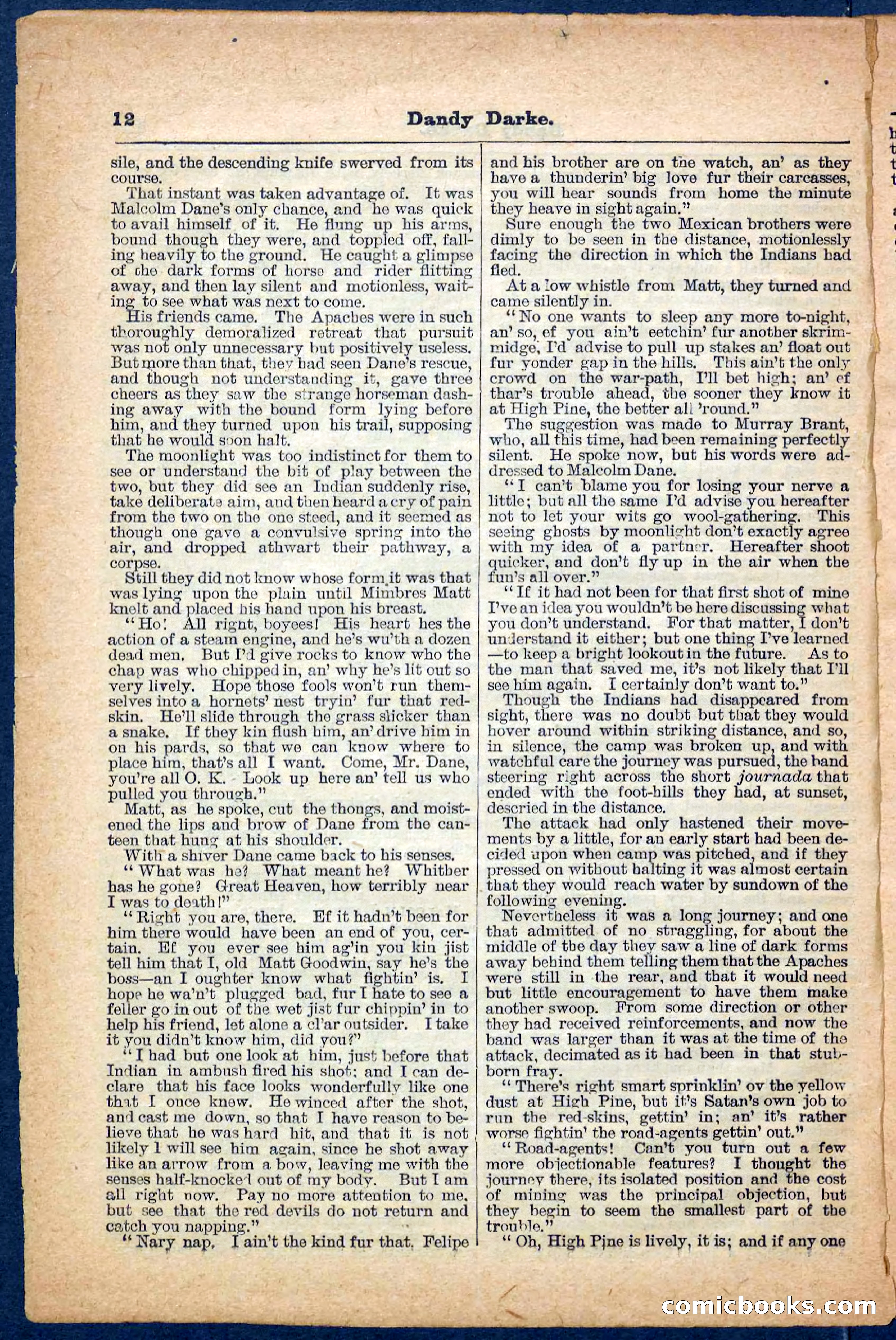Beadle's Pocket Library No. 152 — page 12 of 32