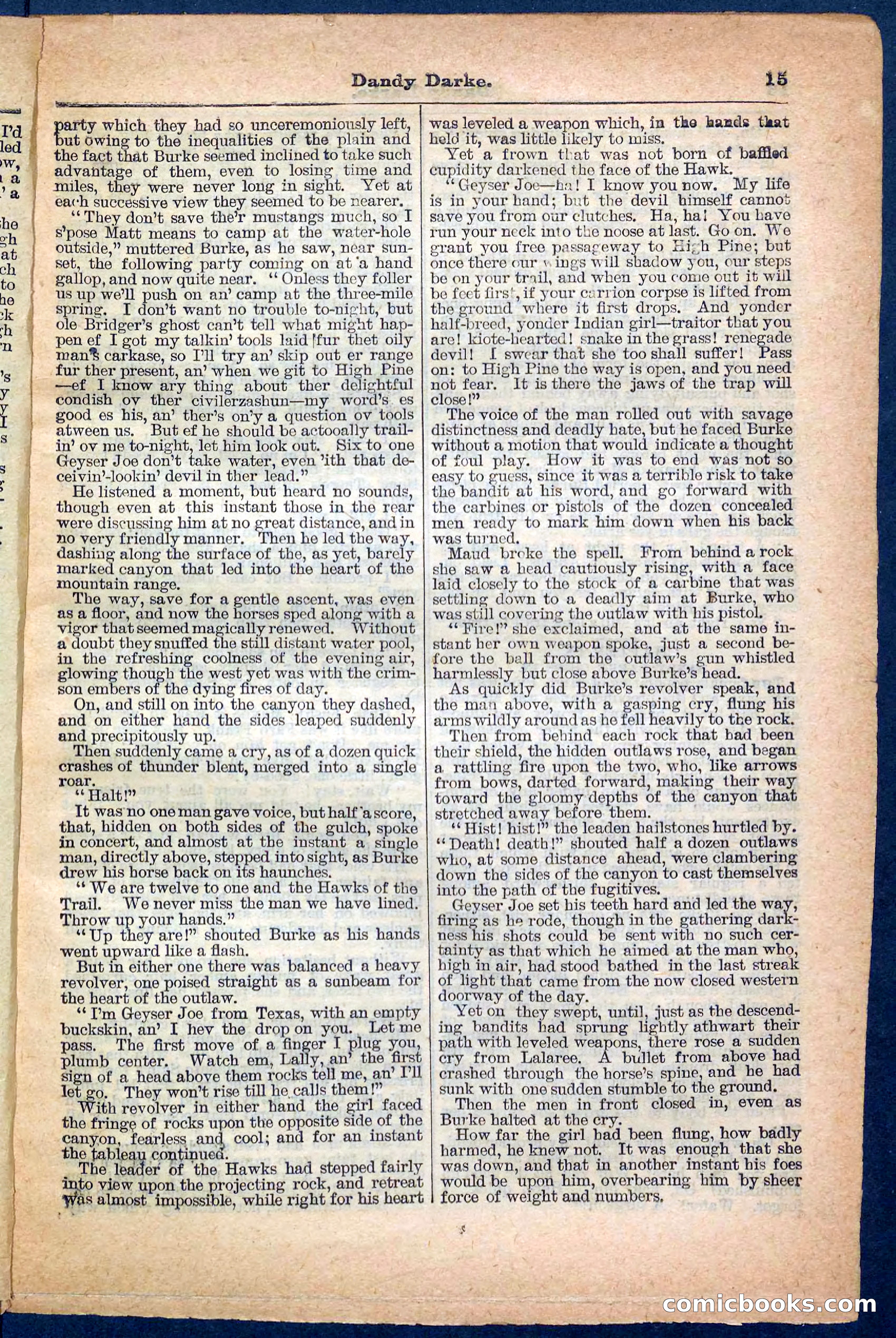 Beadle's Pocket Library No. 152 — page 15 of 32