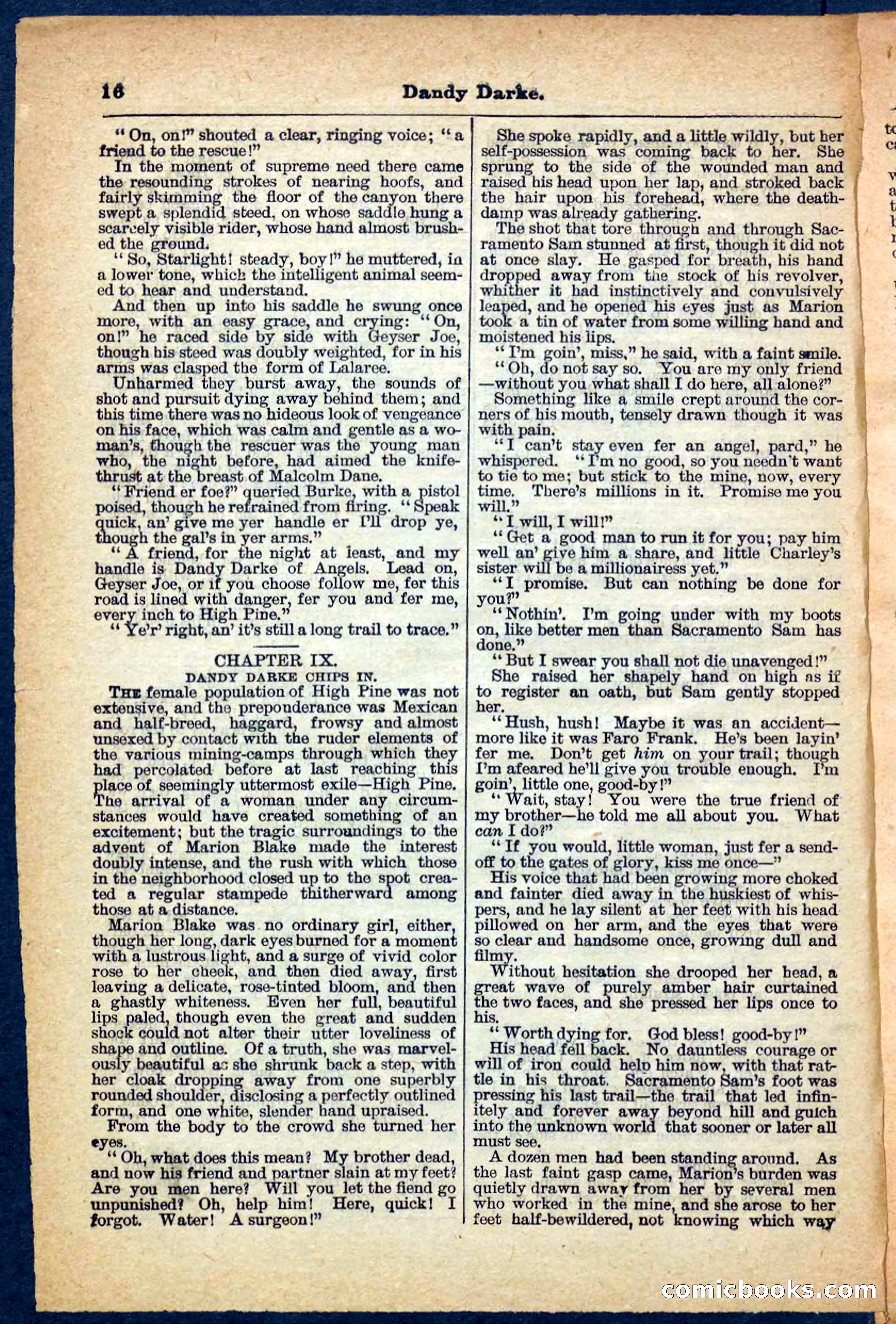 Beadle's Pocket Library No. 152 — page 16 of 32