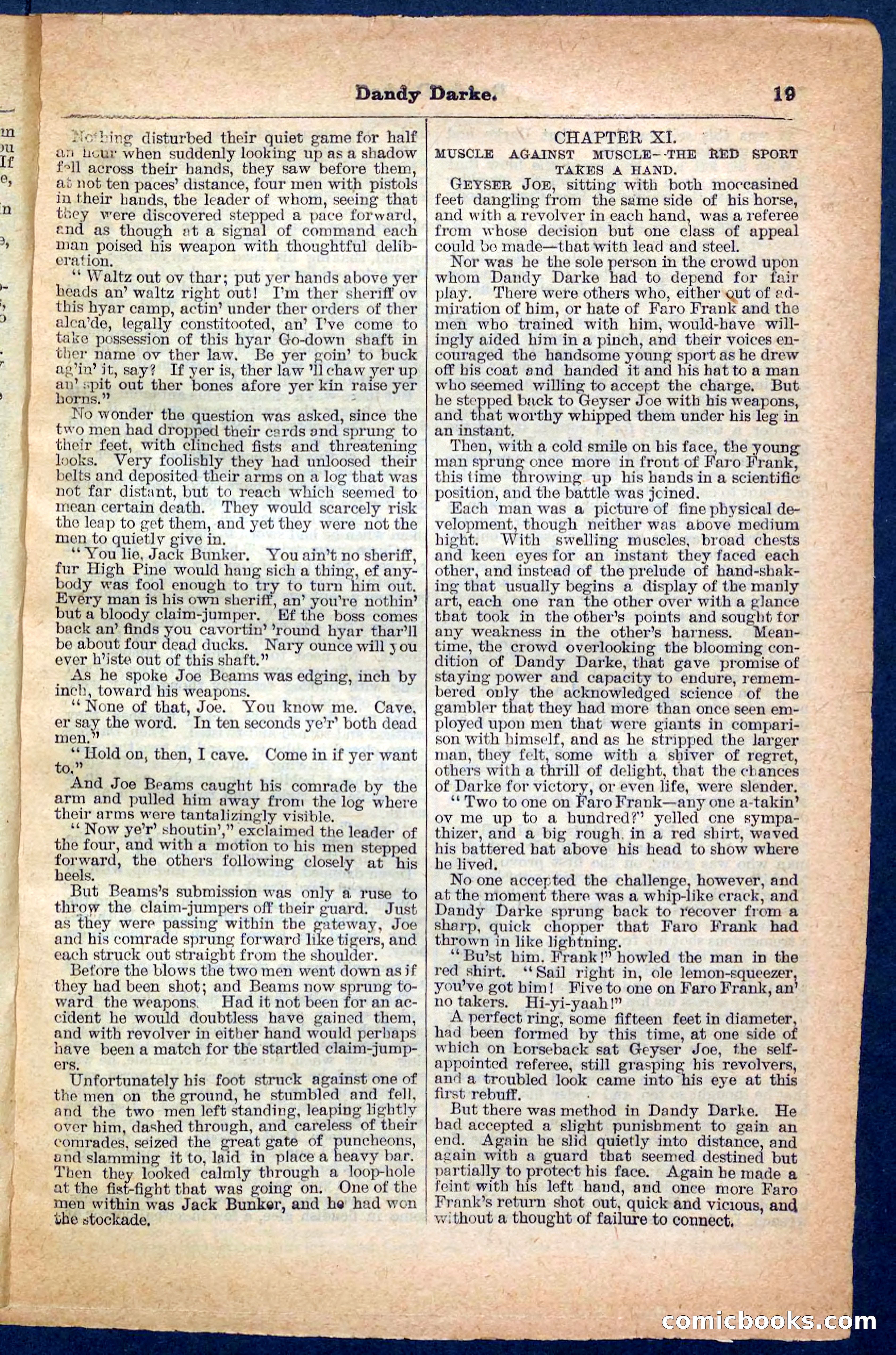 Beadle's Pocket Library No. 152 — page 19 of 32
