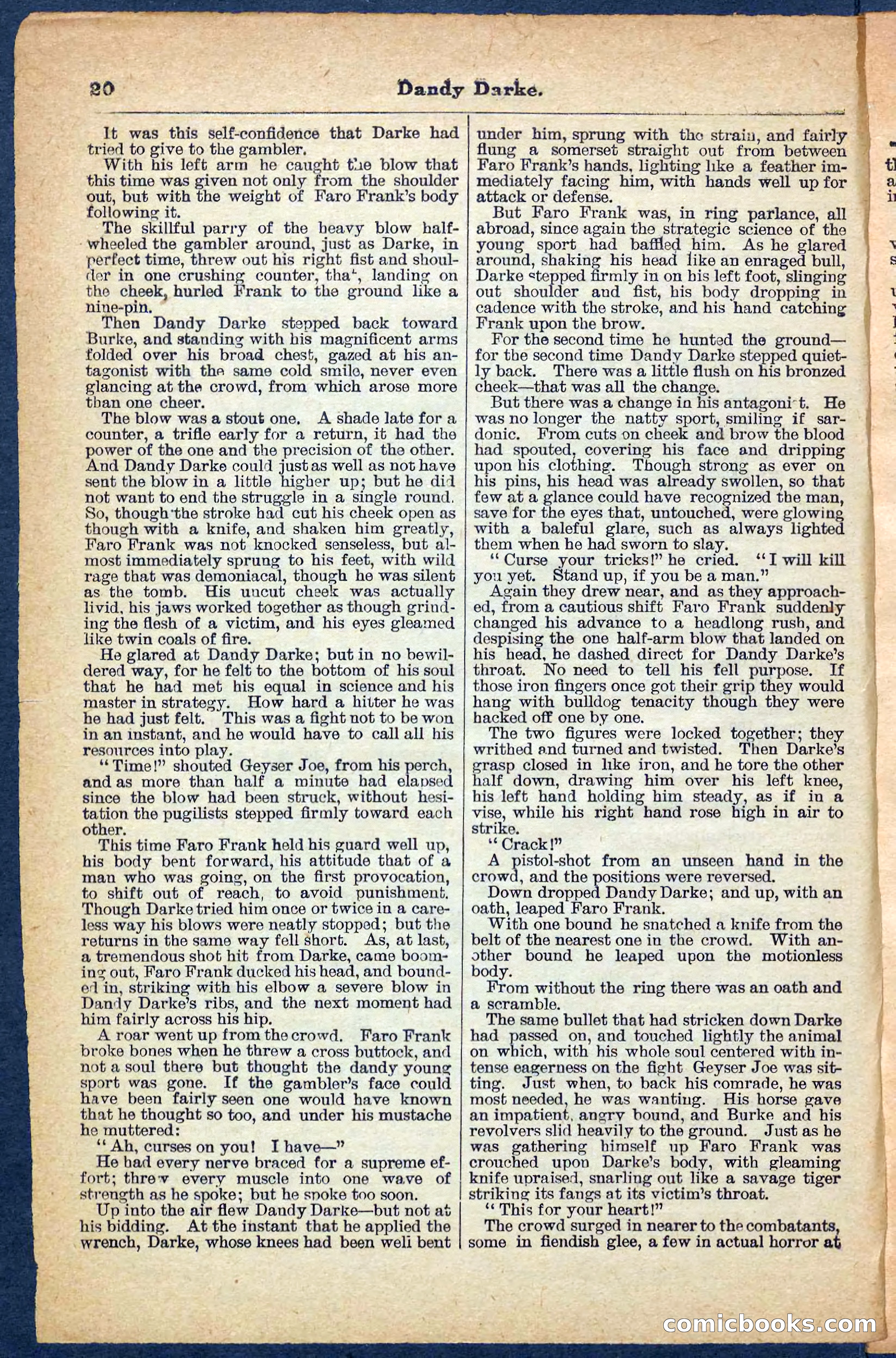 Beadle's Pocket Library No. 152 — page 20 of 32